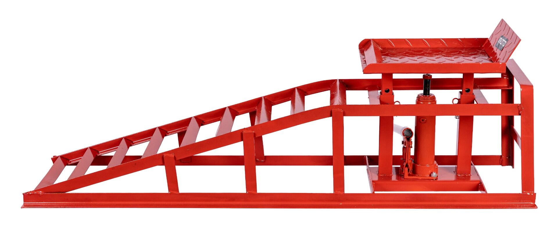 Set rampa auto cu elevare hidraulica 2T INVENTO