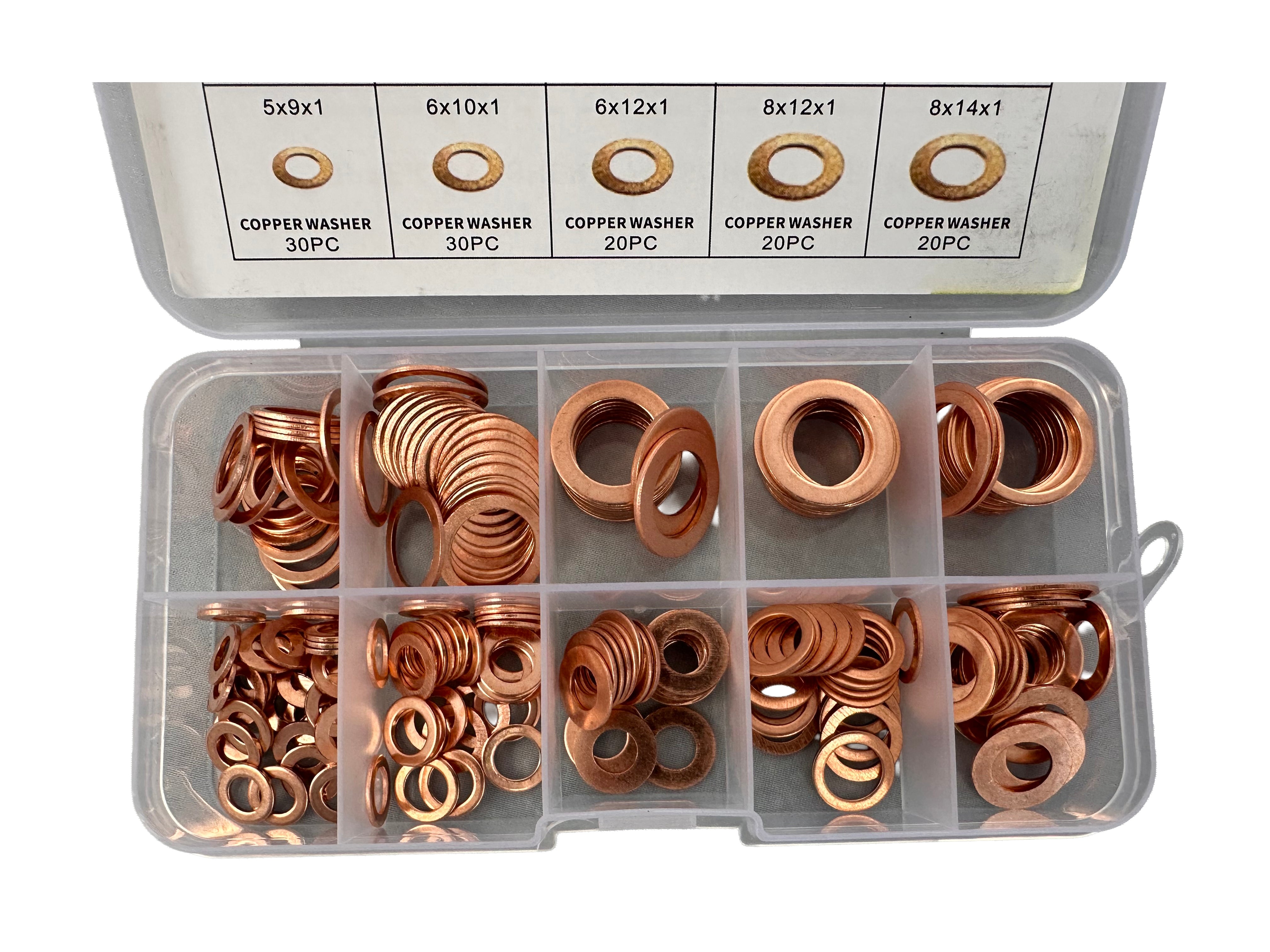 Set saibe cupru 200 buc GEBO TOOLS