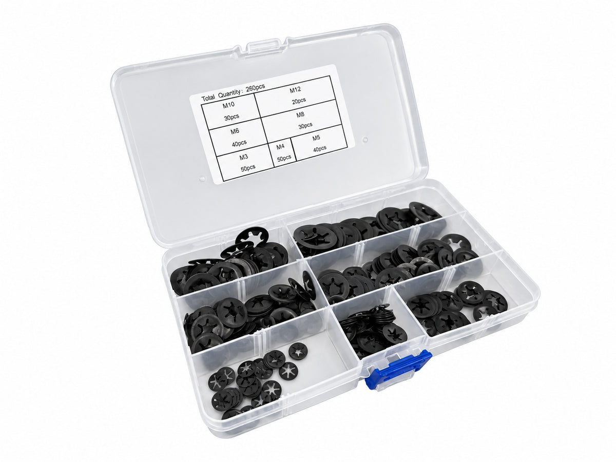 Set saibe de blocare m3-M12 260 buc GEBO TOOLS