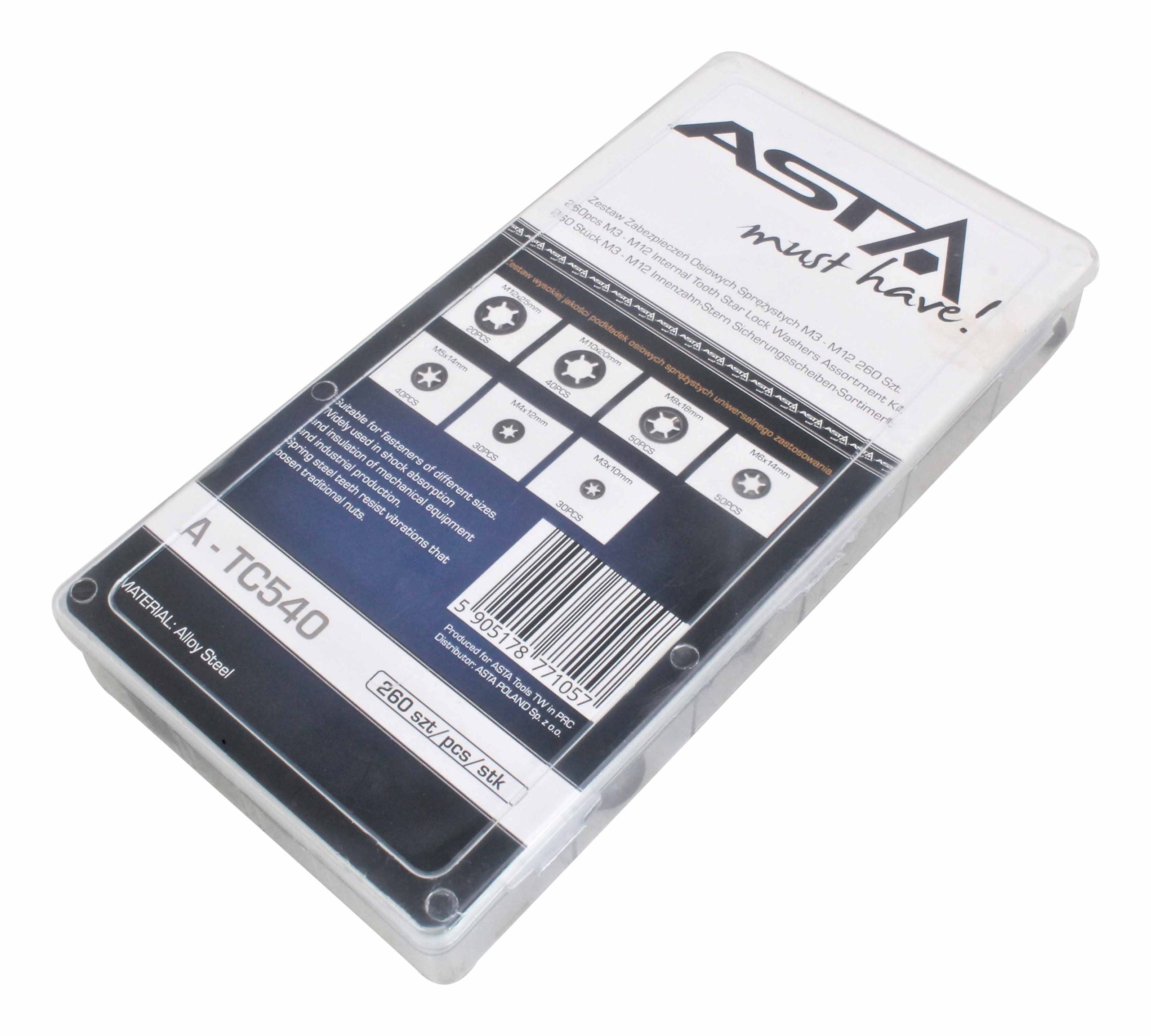 Set saibe de blocare m3-M12 260 buc