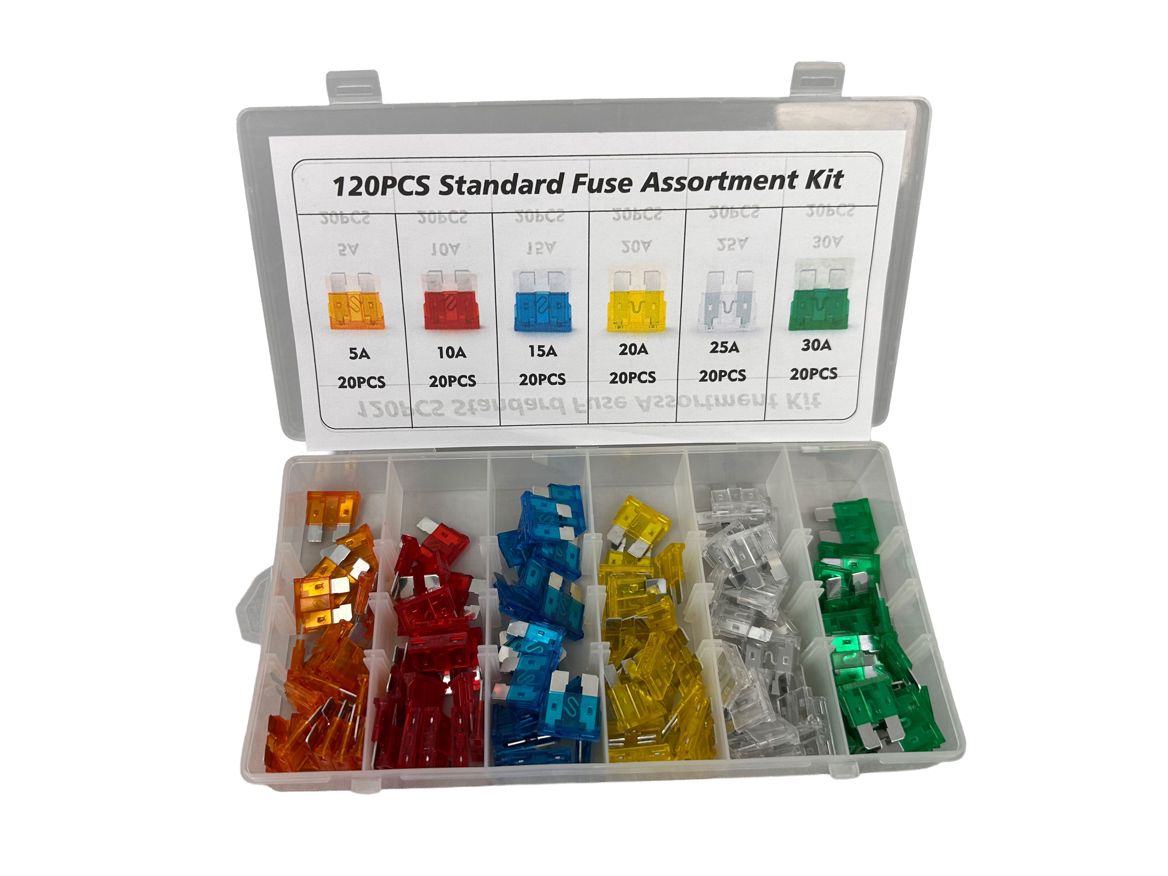 Set sigurante auto 5-30 amp 120 buc GEBO TOOLS