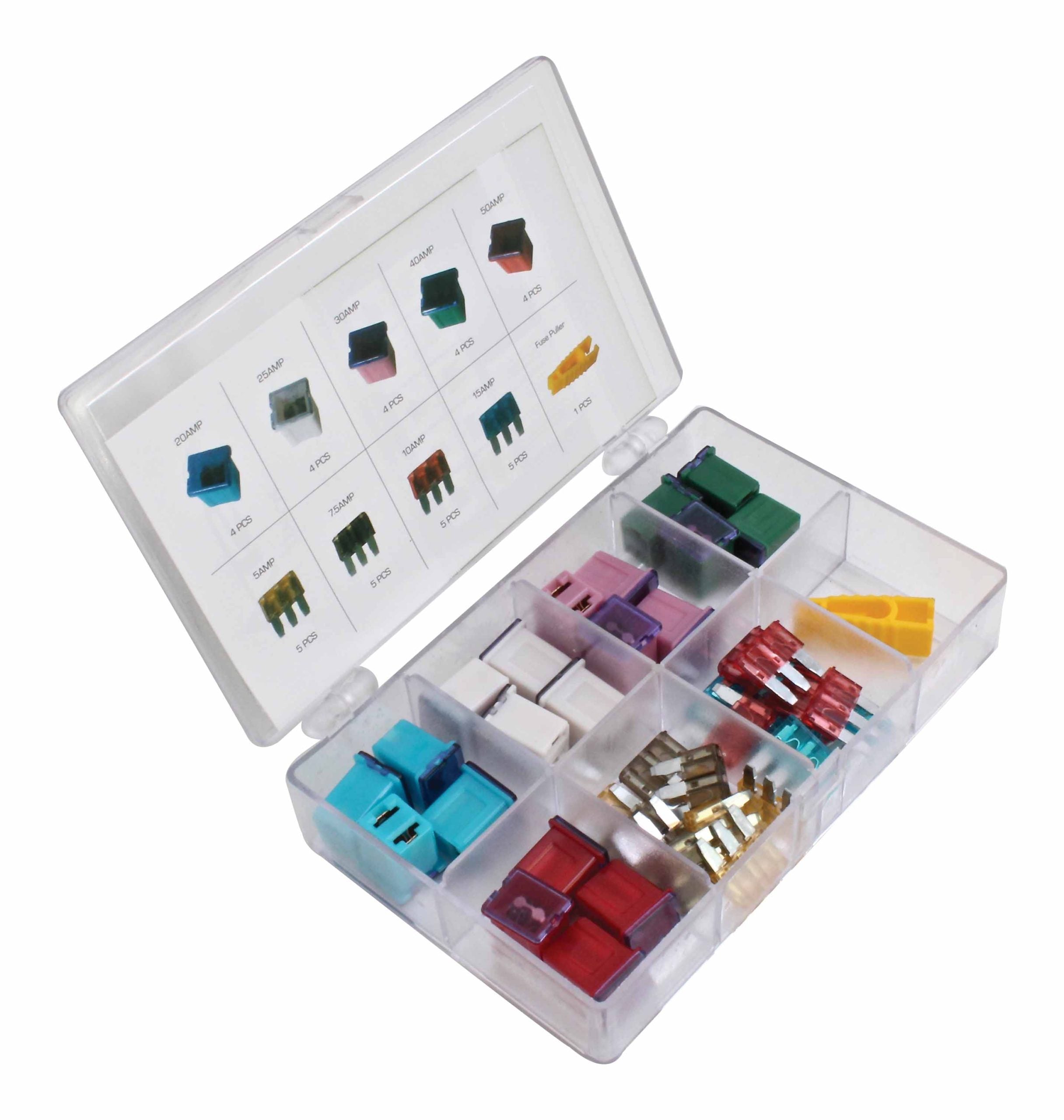 Set sigurante auto tip m si micro 3 , 41 piese