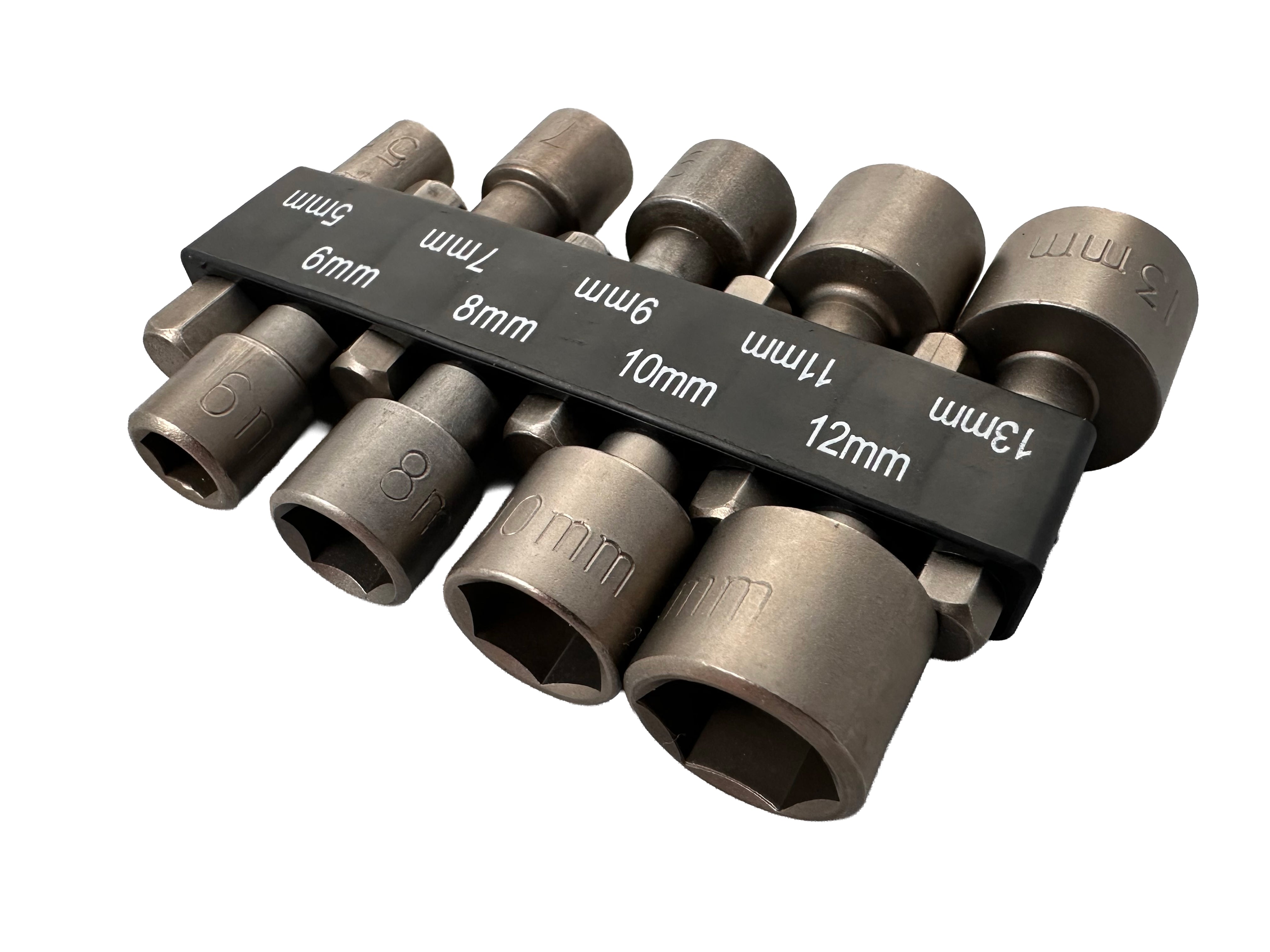 Set tubulare cu prindere in mandrina bormasina 5-13mm GEBO TOOLS