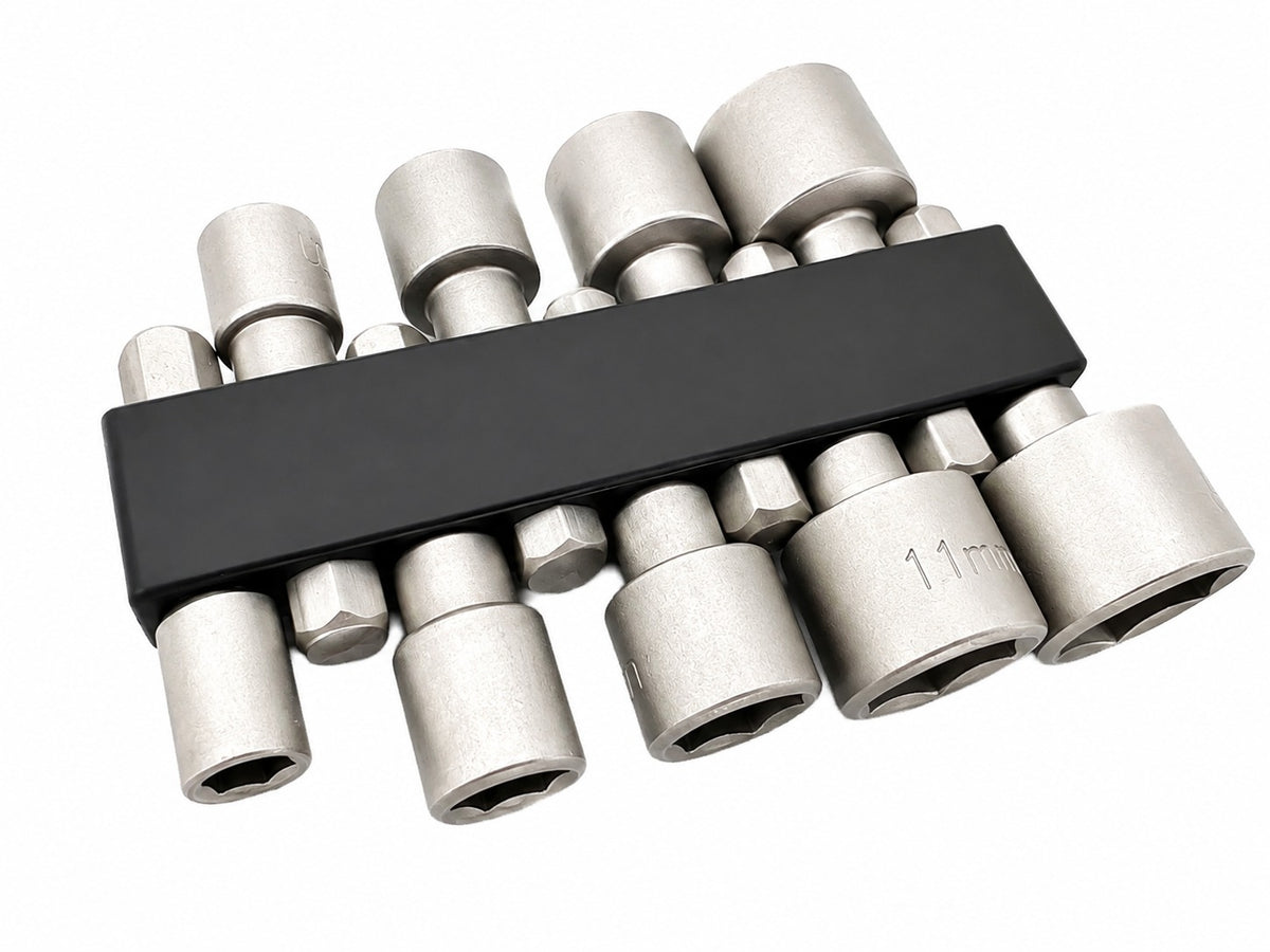 Set tubulare cu prindere in mandrina bormasina 5-13mm GEBO TOOLS