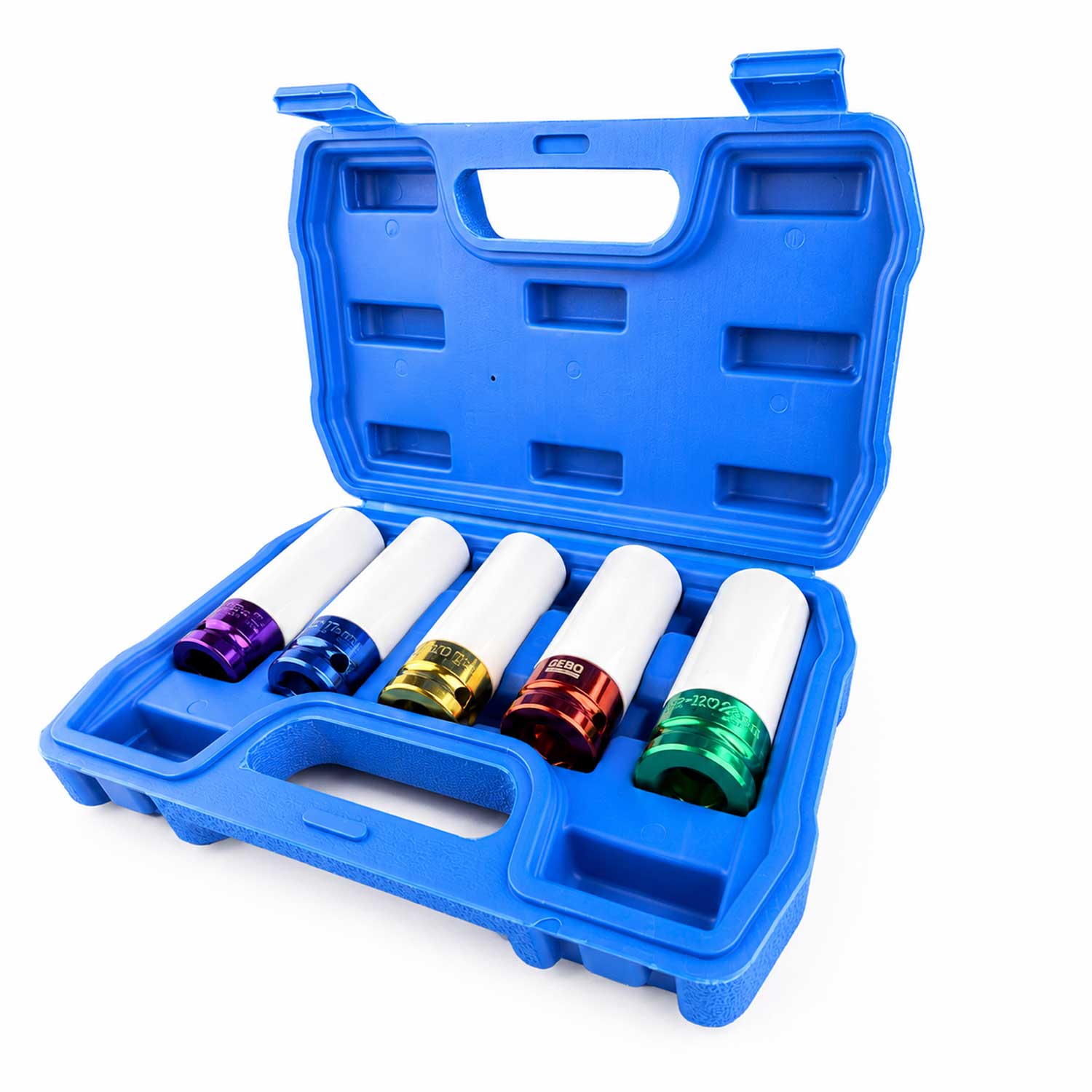 Set tubulare cu protectie pentru jante aliaj 5 buc GEBO TOOLS