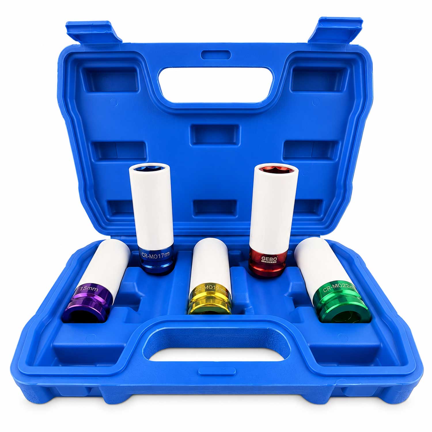 Set tubulare cu protectie pentru jante aliaj 5 buc GEBO TOOLS