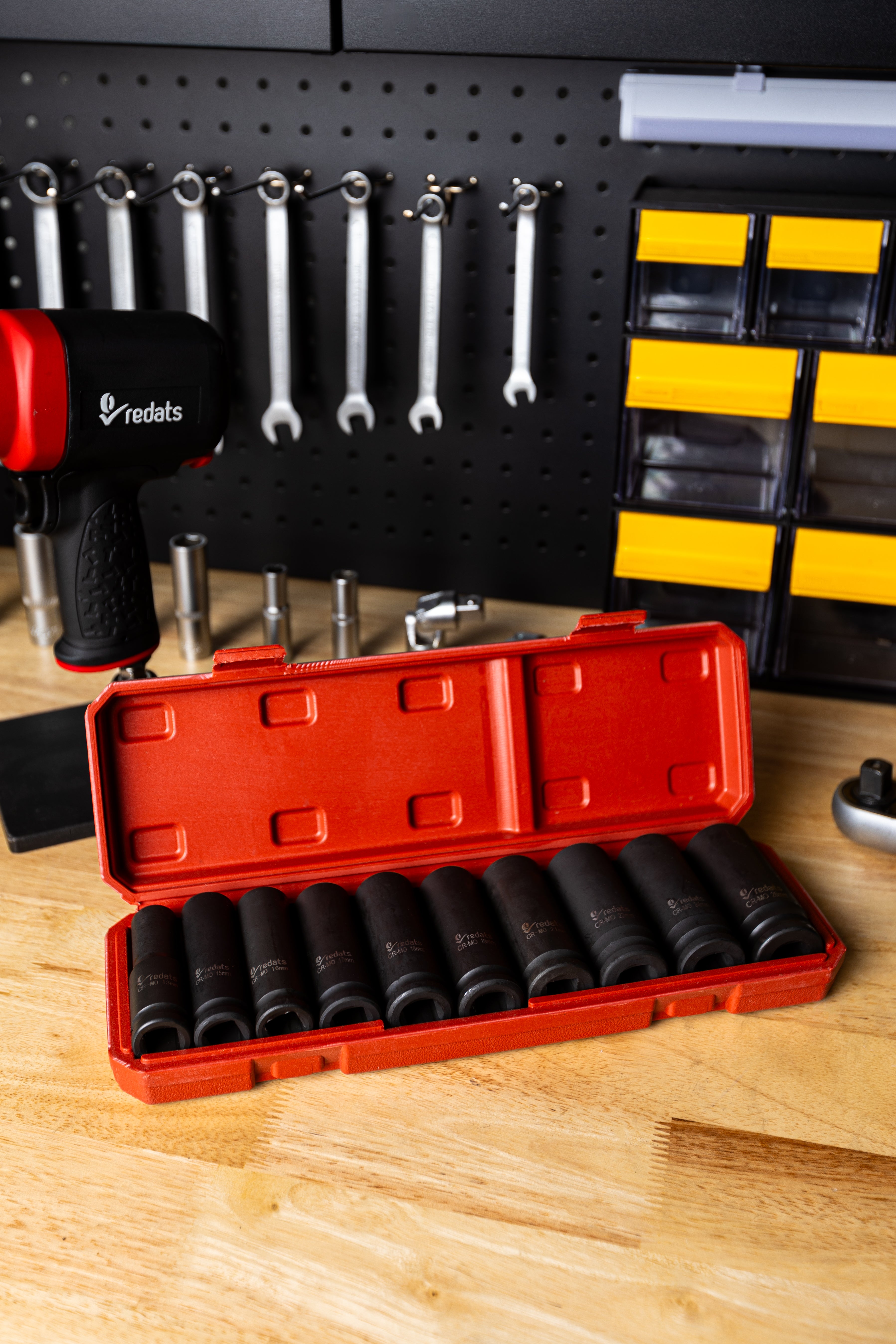 Set tubulare de impact ½ 13 - 26 mm 10 piese