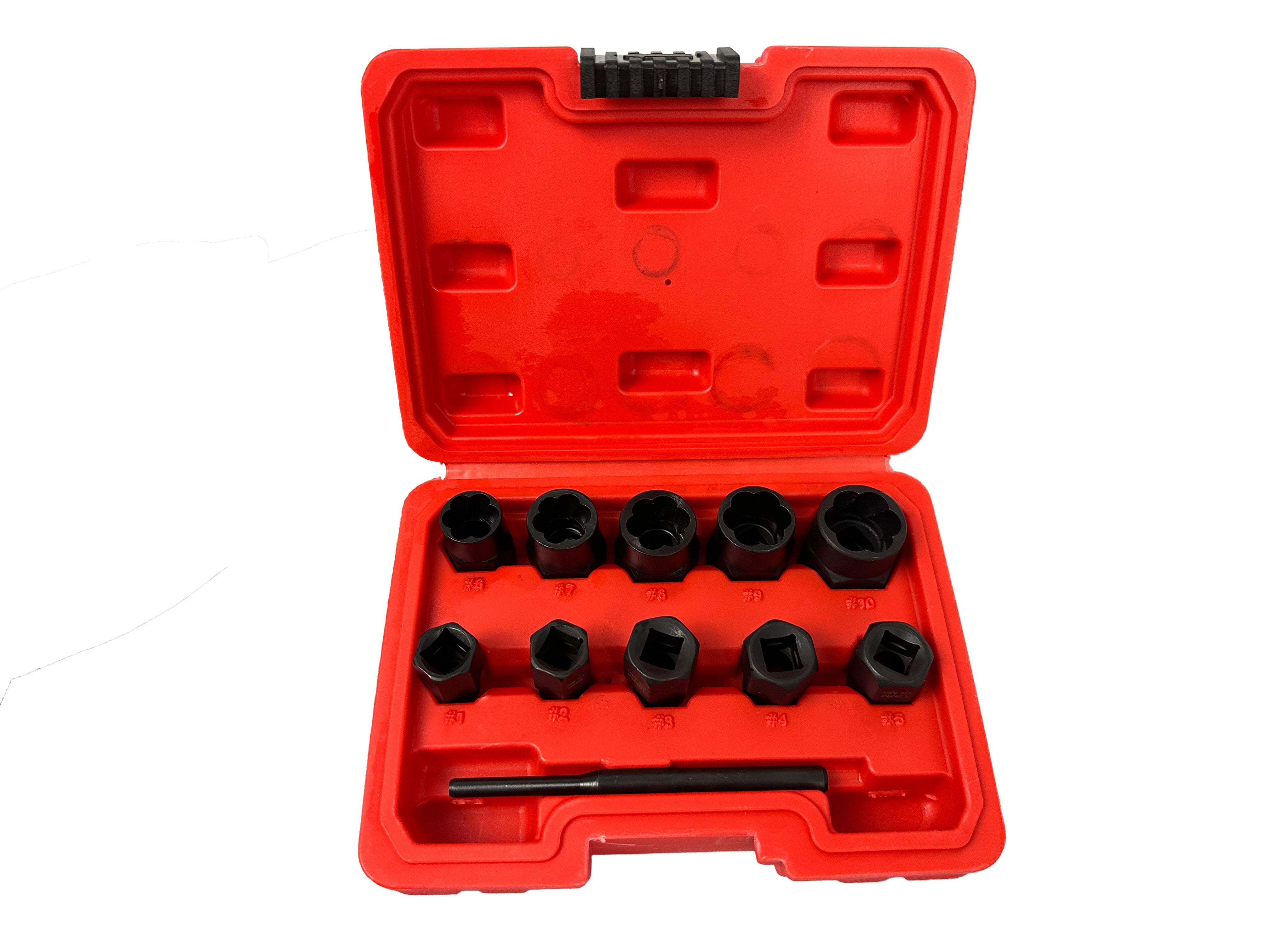 Set tubulare pentru suruburi uzate 9-19mm 11 piese GEBO TOOLS