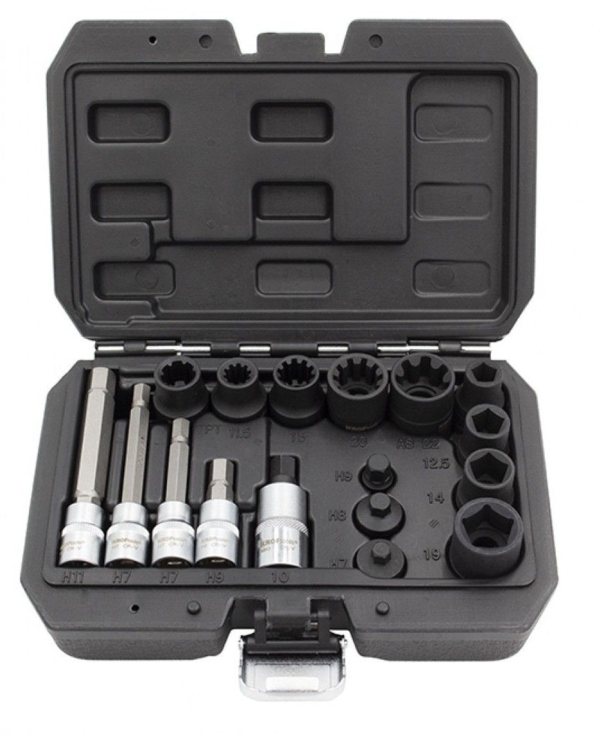 Set tubulare speciale pentru etrier frana 17 piese