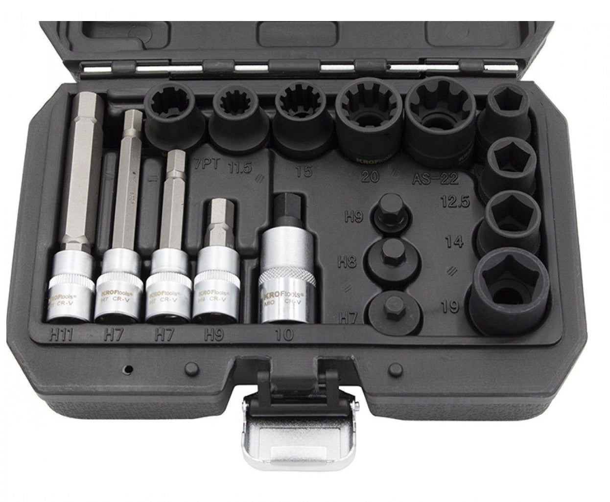 Set tubulare speciale pentru etrier frana 17 piese