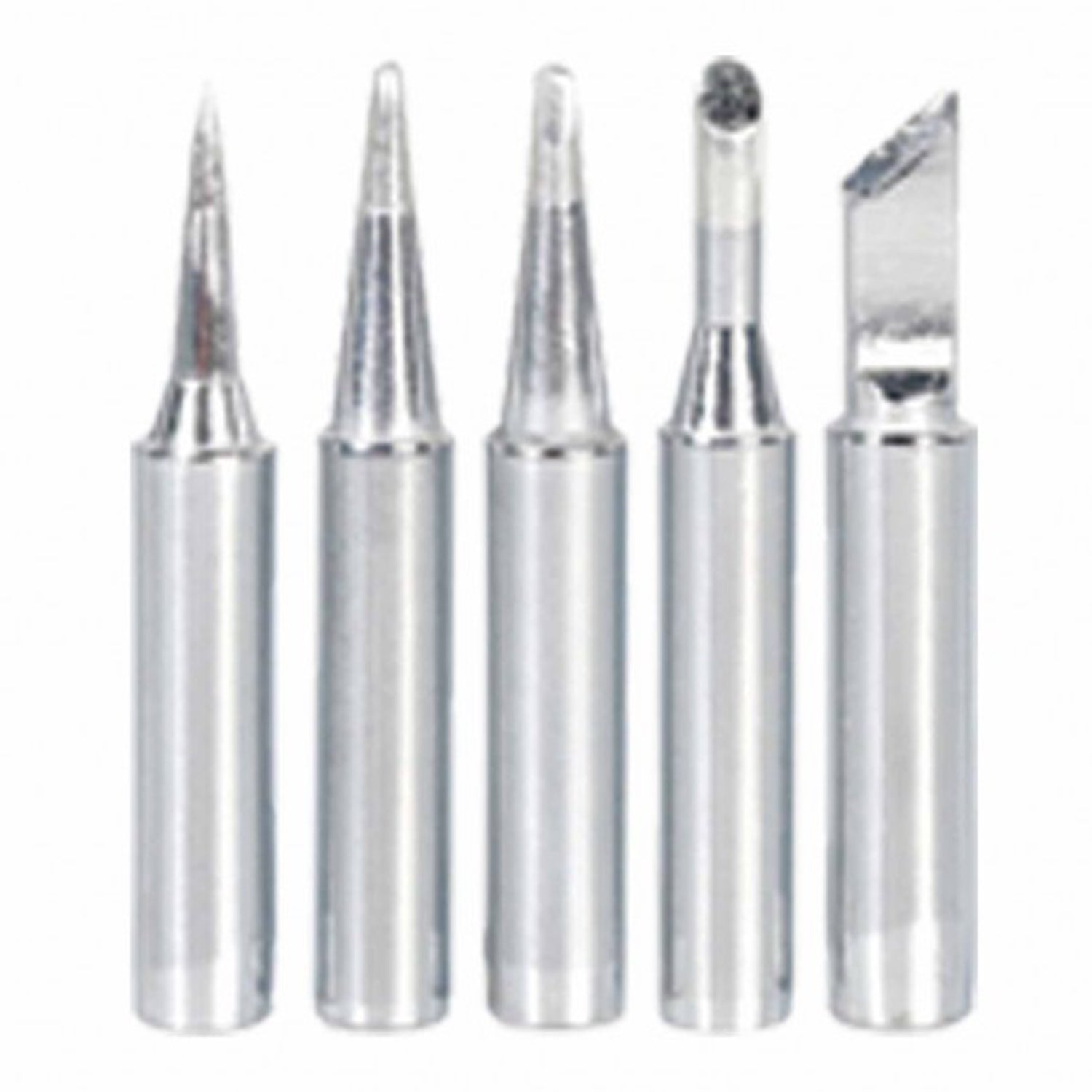 Set varfuri pentru pistol / ciocan de lipit 5 piese SATRA