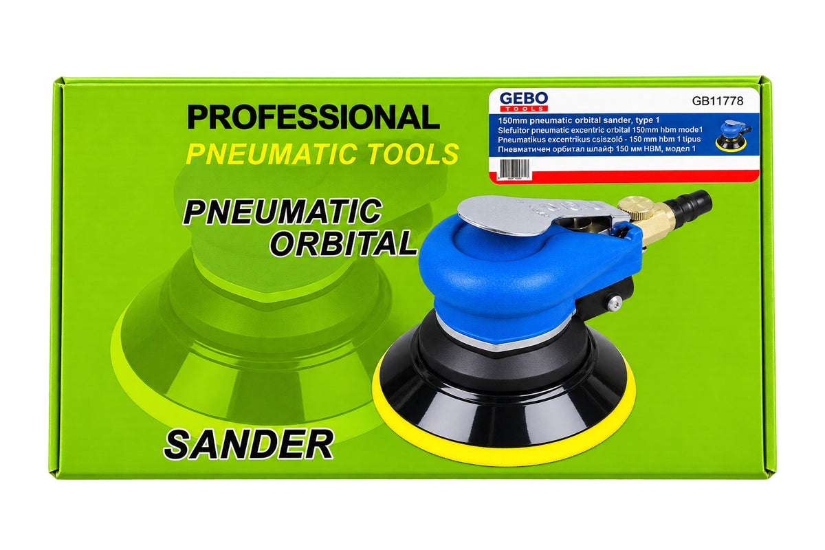 Slefuitor pneumatic excentric orbital 150mm model 1 GEBO TOOLS