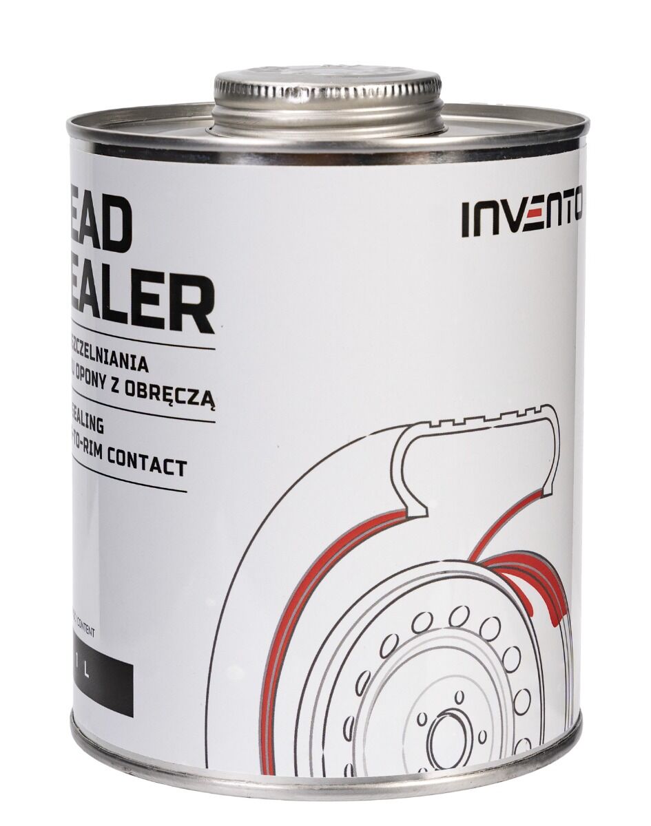 Solutie de etansare anvelopa bead sealer cu pensula, 1l - INVENTO