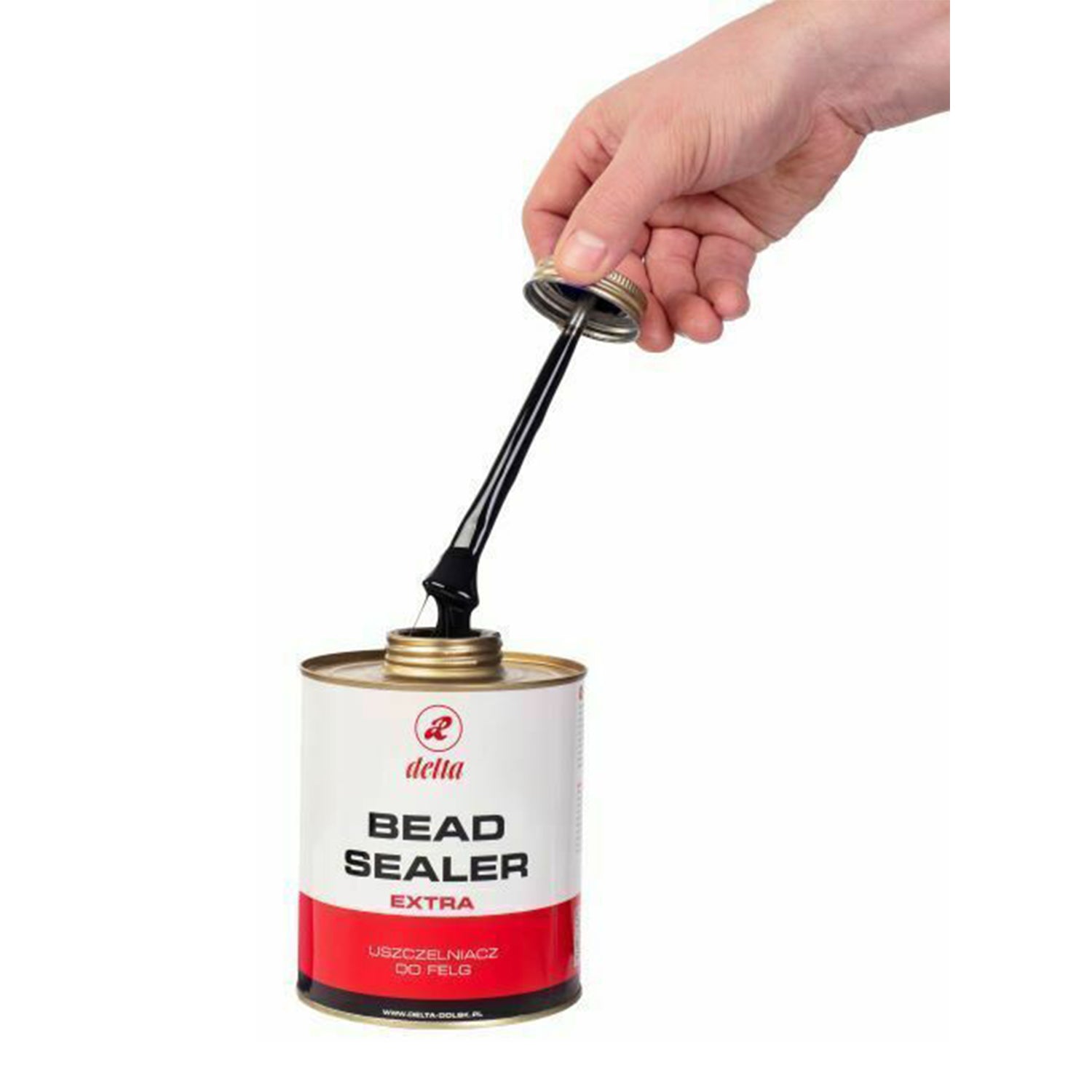 Solutie de etansare anvelopa bead sealer extra 945 ml cu pensula INVENTO