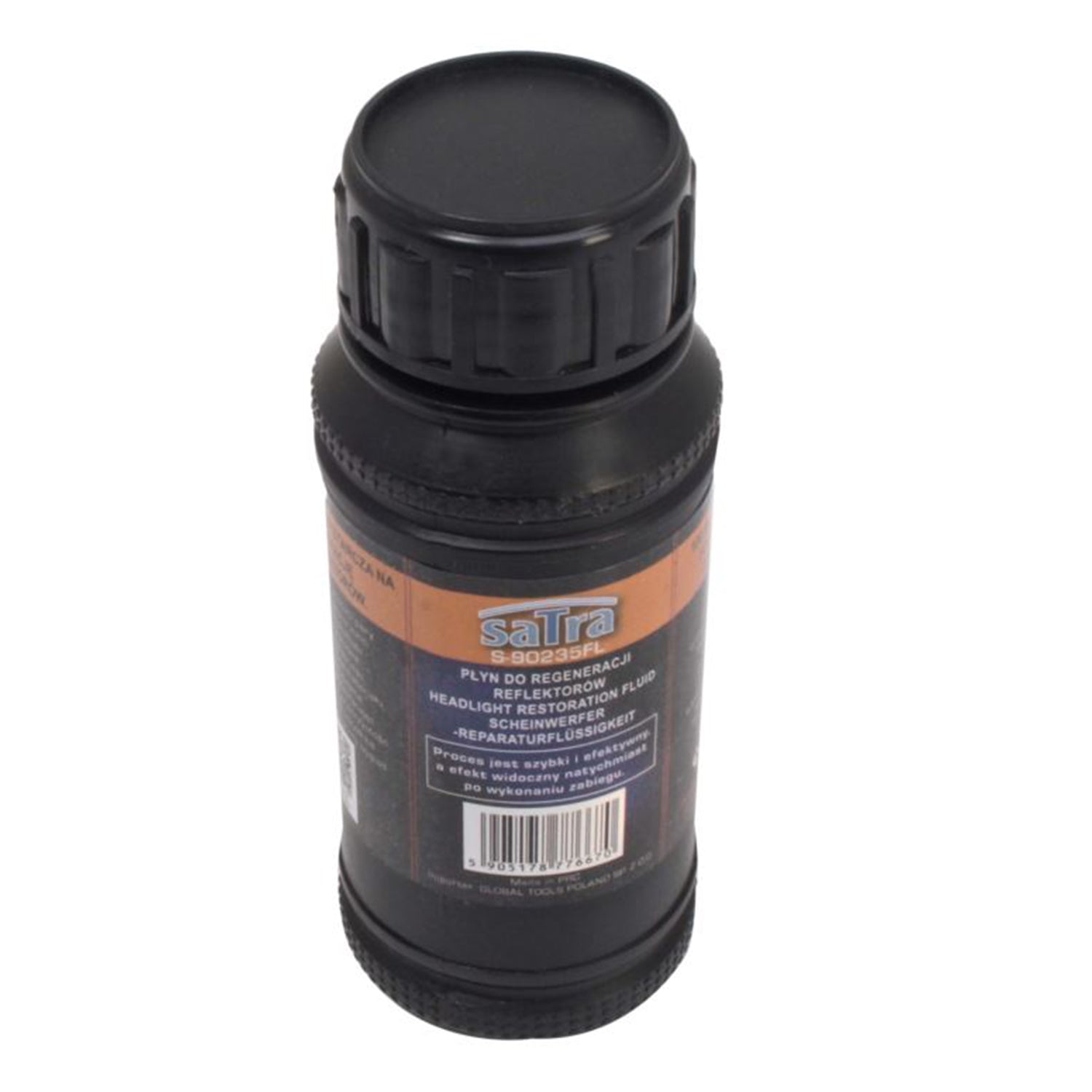 Solutie lichid profesional pentru restaurarea farurilor din plastic - 100ml - tehnologie vaporizare - SATRA