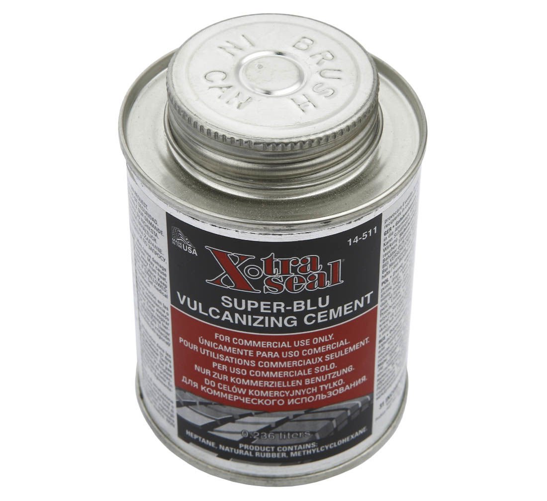 Solutie vulcanizare cement pentru lipit petice 237 ml albastru