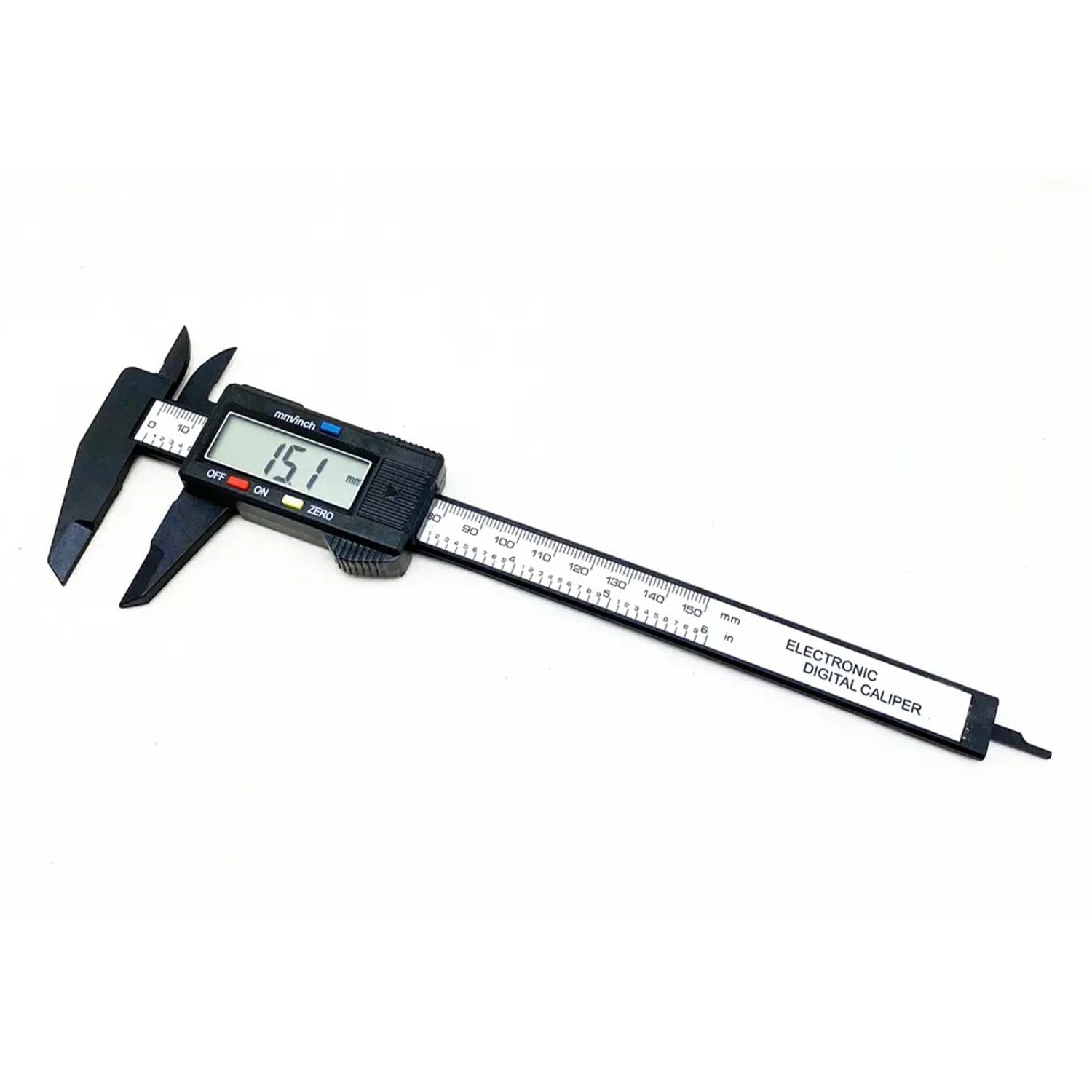 Subler digital 150mm, afisaj LCD, precizie 0.1mm, conversie mm/inch, instrument de masura precis HBM