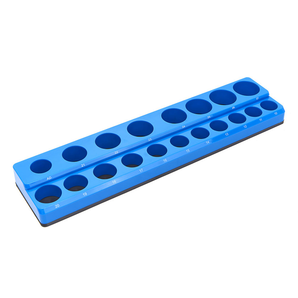 Suport magnetic pentru chei tubulare 1/2 metric 19 buc