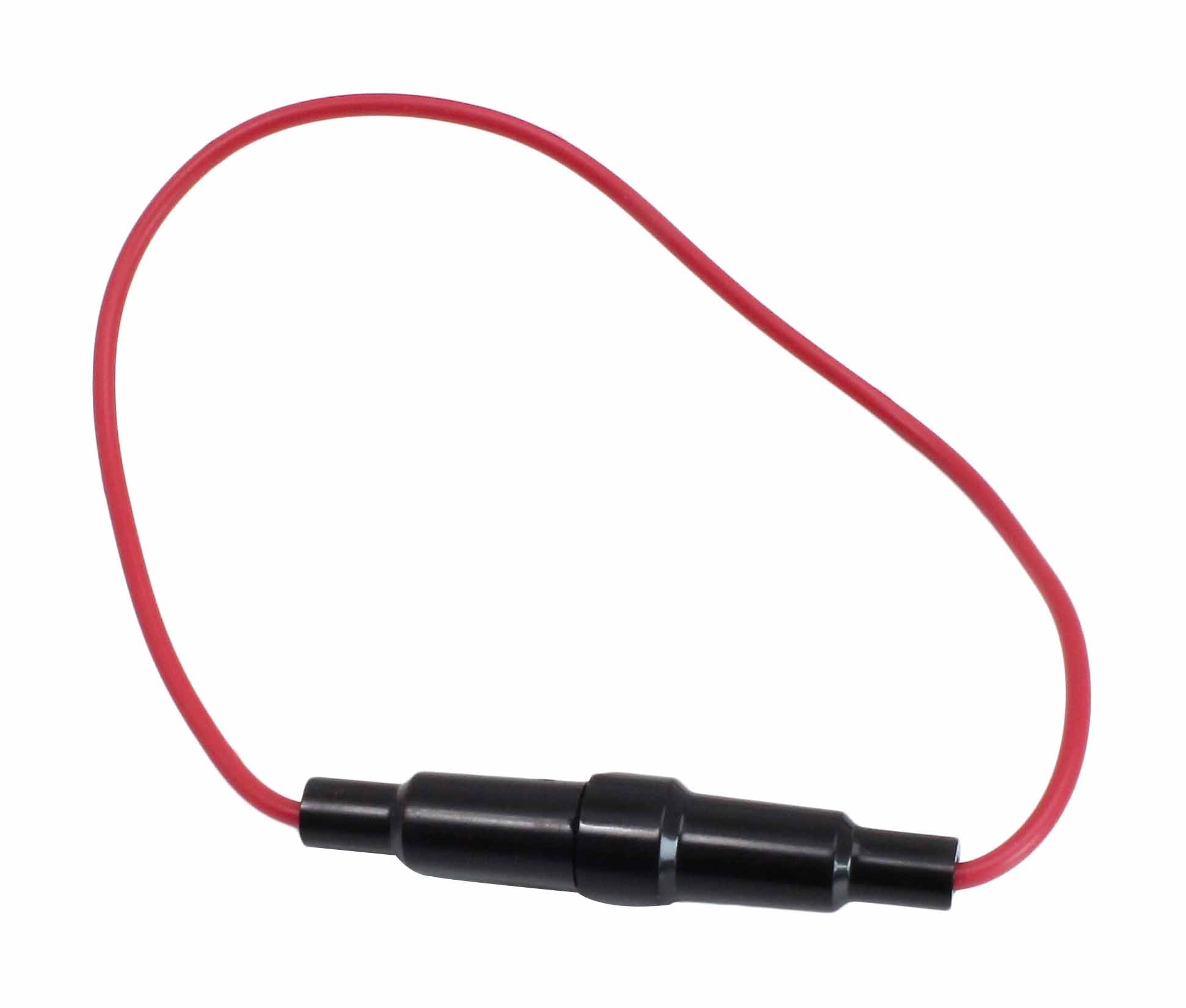 Suport soclu pentru siguranta de sticla pe fir 6x30 mm 10a/250v