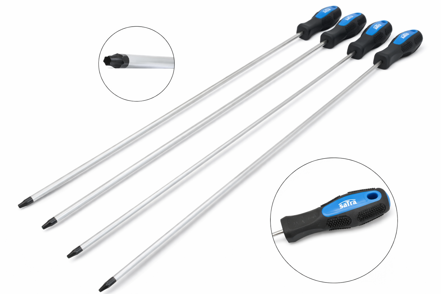 SET SURUBELNITE TORX EXTRA LUNGI 450MM 4 PIESE