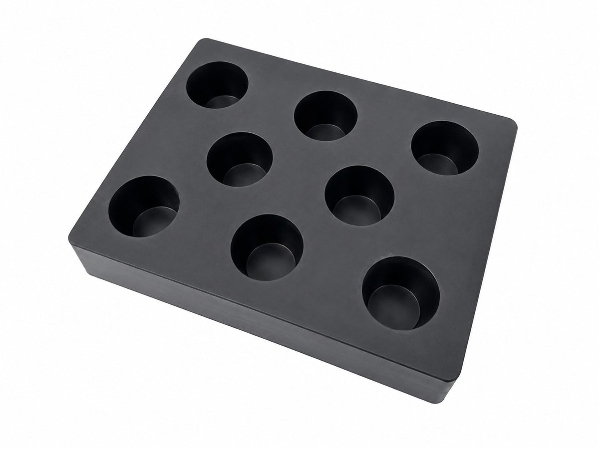 Tampon cauciuc patrat pt elevatoare tip foarfeca 160x120x40 mm GEBO TOOLS