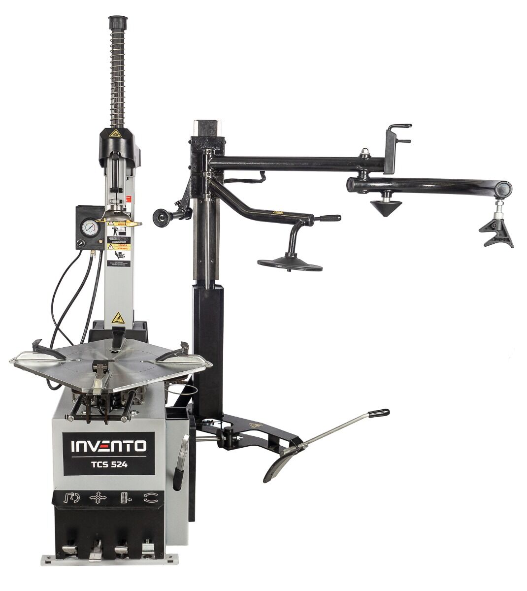 MASINA DEJANTAT CU BRAT AUTOMAT RUNFLAT 24” 380V INVENTO