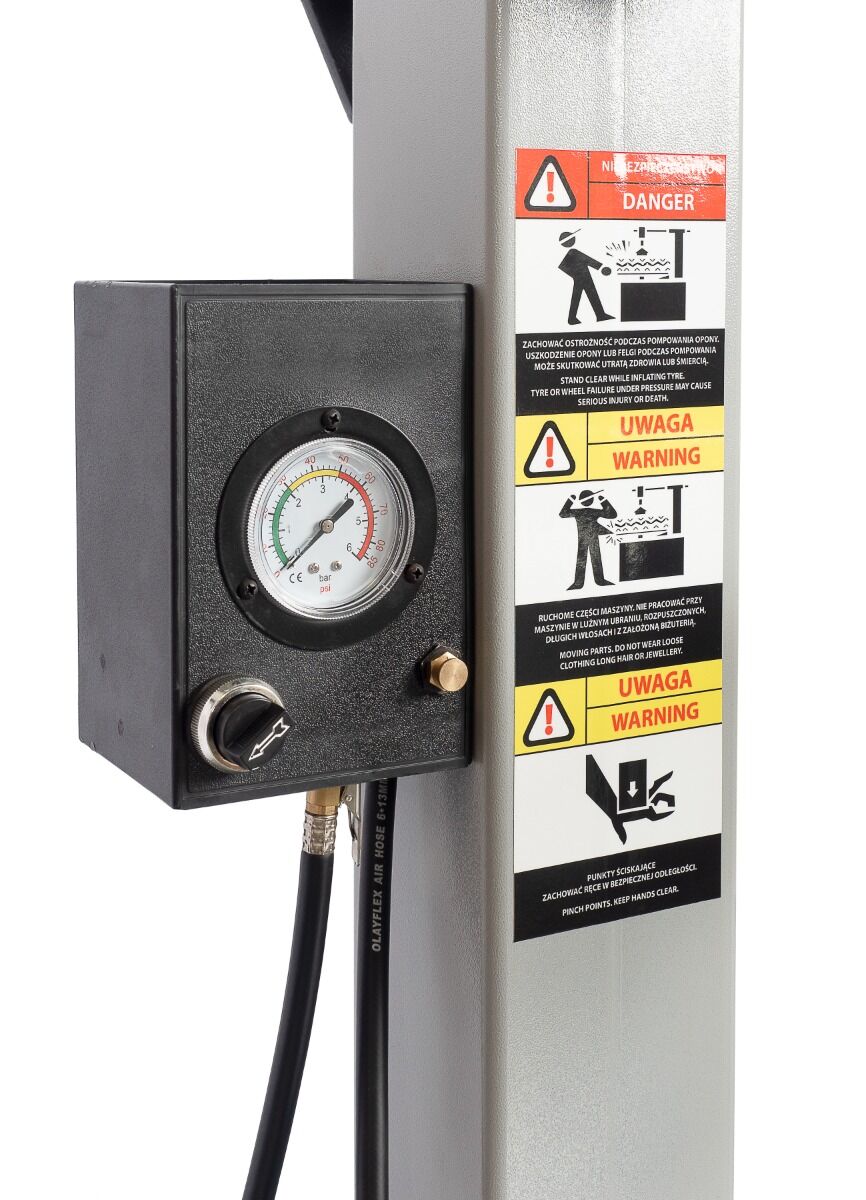 MASINA DEJANTAT CU BRAT AUTOMAT RUNFLAT 24” 380V INVENTO