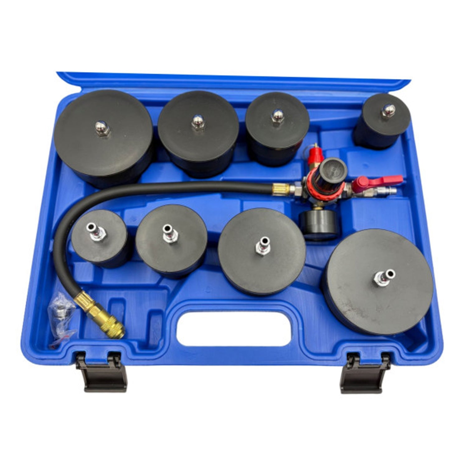 TESTER PRESIUNE SI ETANSEITATE PENTRU TURBOSUFLANTA 9 PIESE - KB GLOBAL