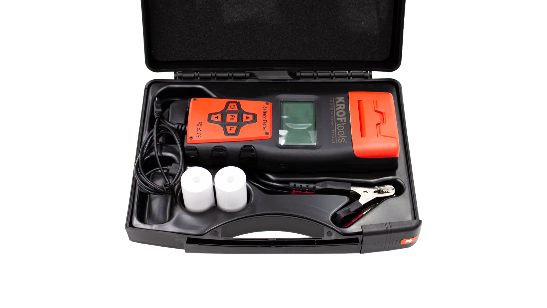 Tester digital cu imprimanta pentru acumulator baterie auto