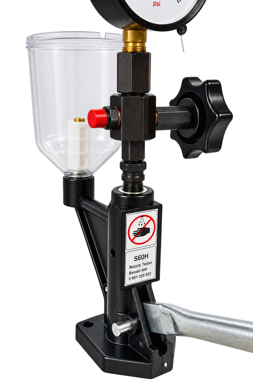 Tester pentru verificare presiune injectoare motorina 600 bar GEBO TOOLS