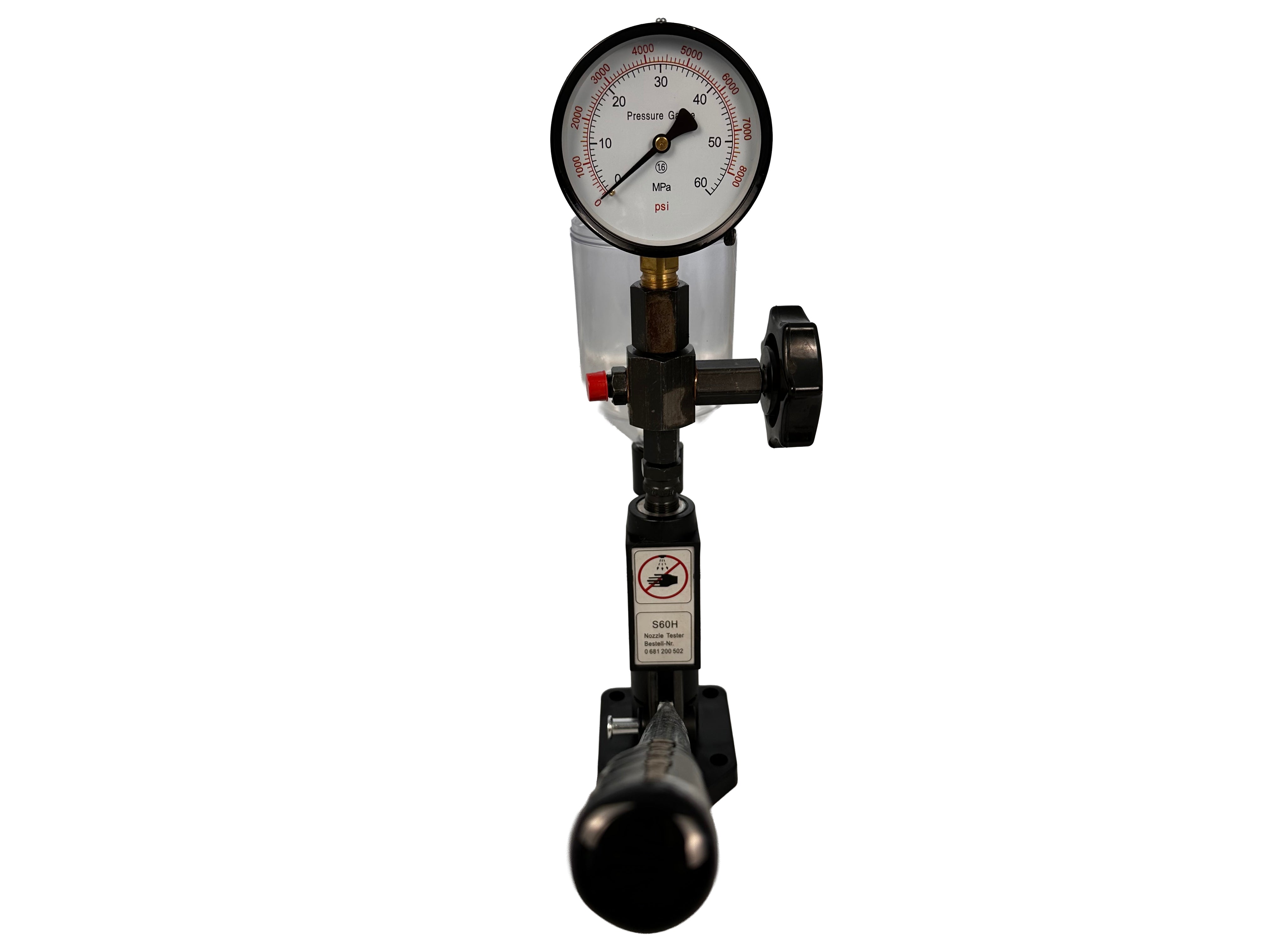 Tester pentru verificare presiune injectoare motorina 600 bar GEBO TOOLS