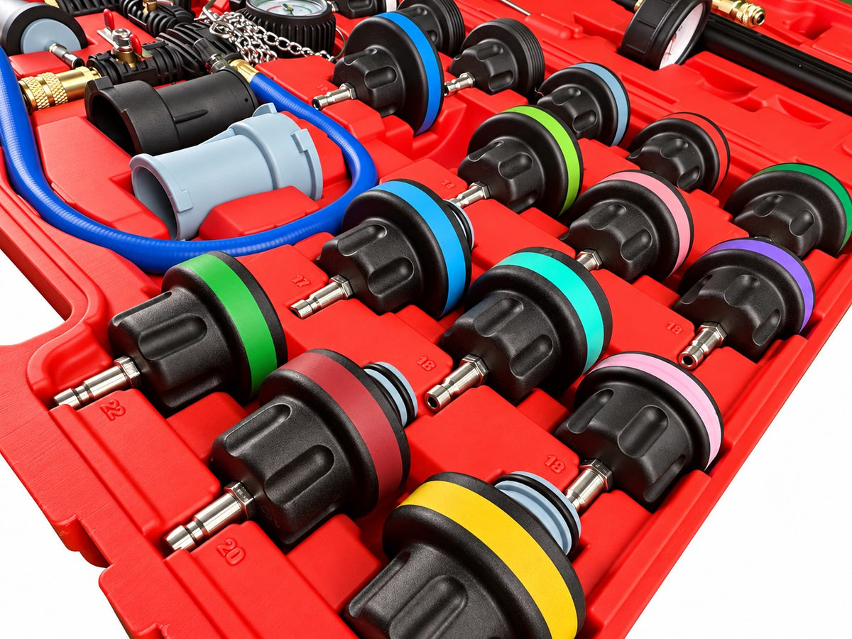 Tester verificare sistem de racire 28 piese GEBO TOOLS