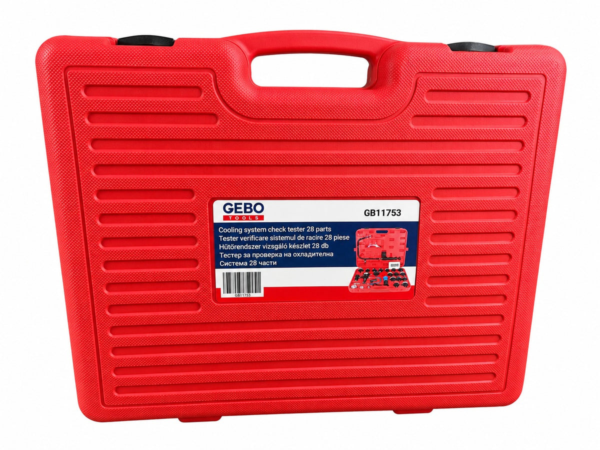 Tester verificare sistem de racire 28 piese GEBO TOOLS