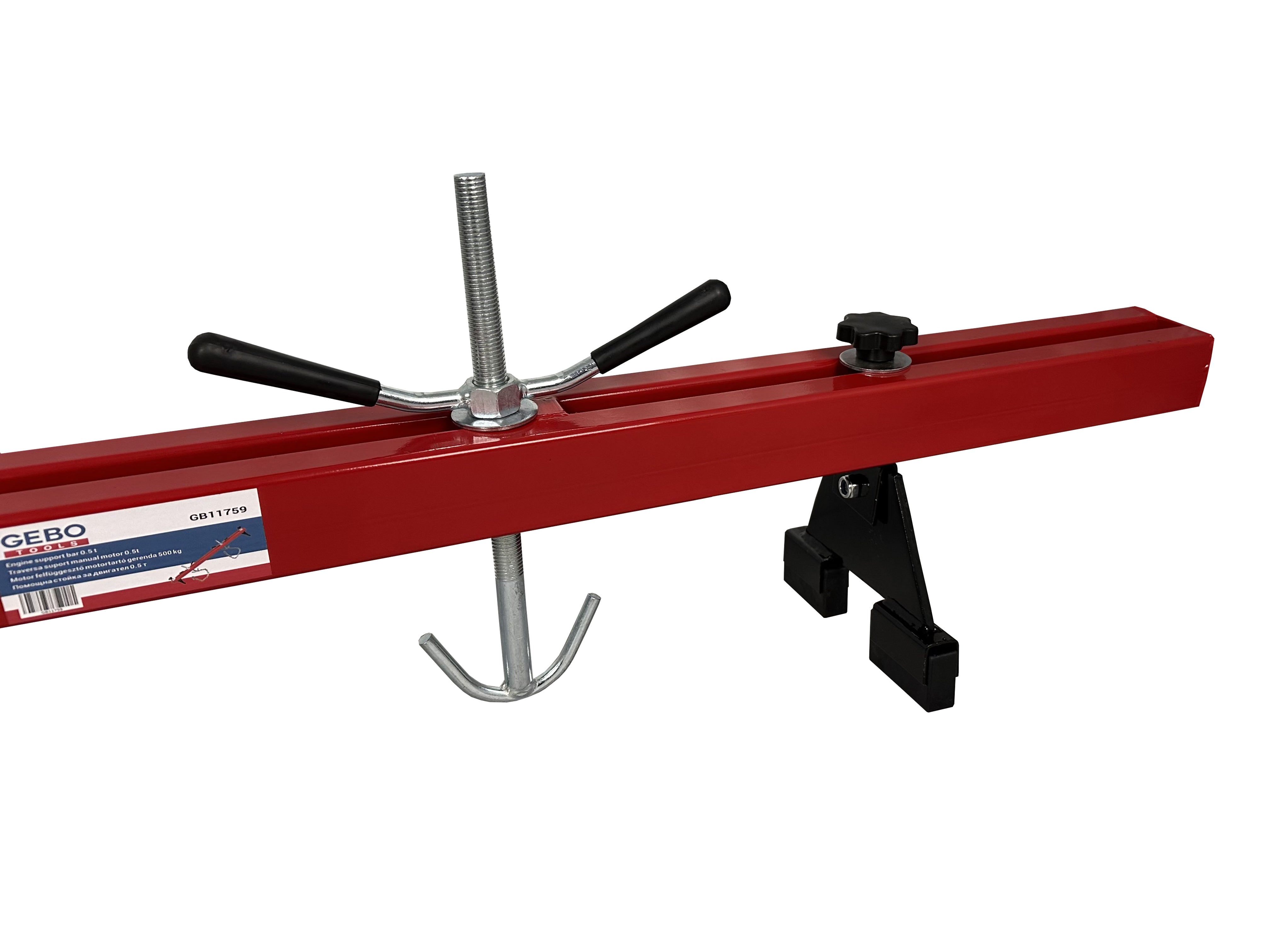 Traversa suport manual pentru sustinere motor, 500 kg GEBO TOOLS