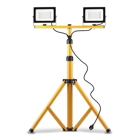 LAMPA LED SMD CU STATIV TREPIED 2X50W 4500K