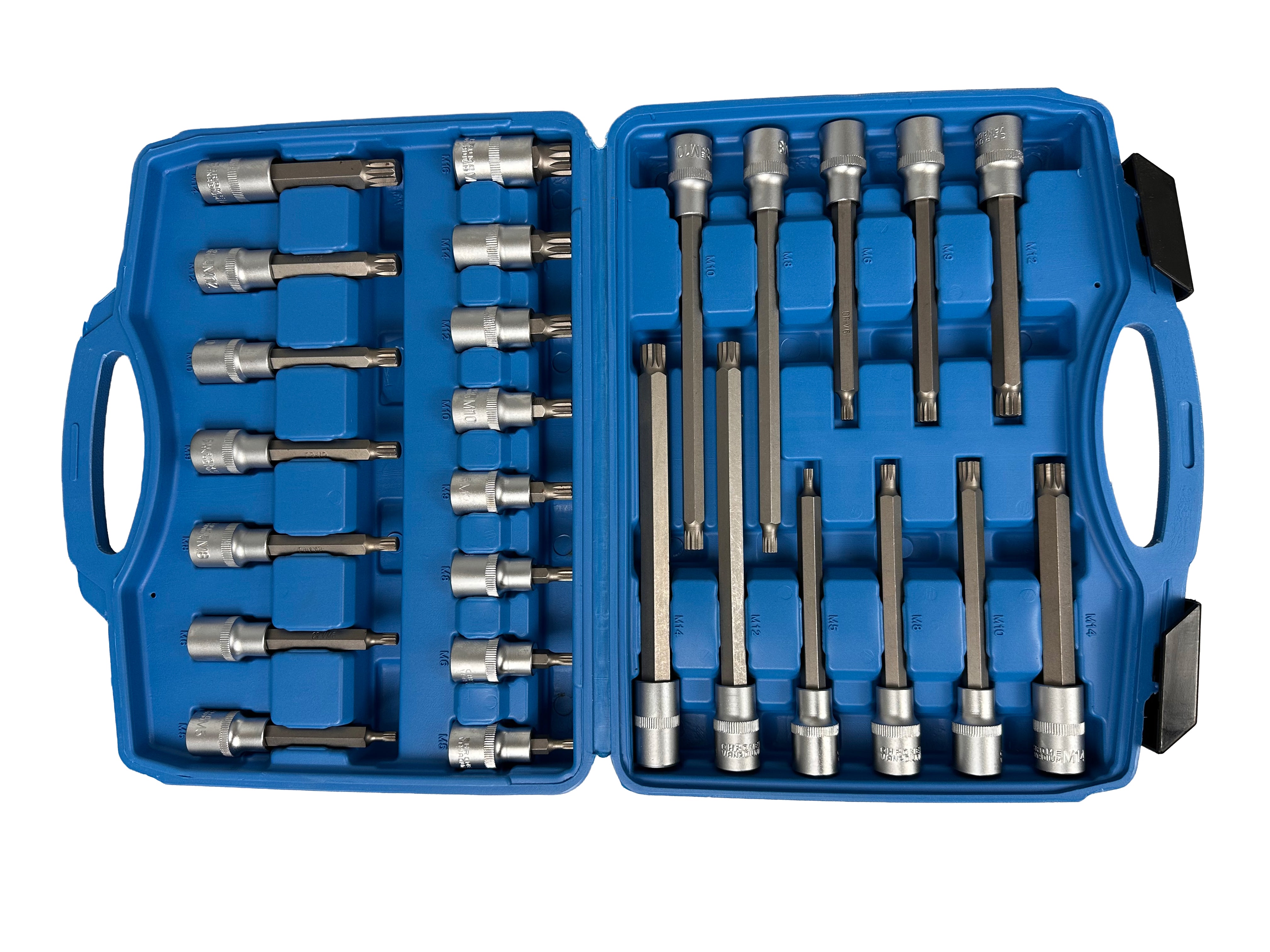 Trusa biti XZN m spline 1/2 26 piese GEBO TOOLS