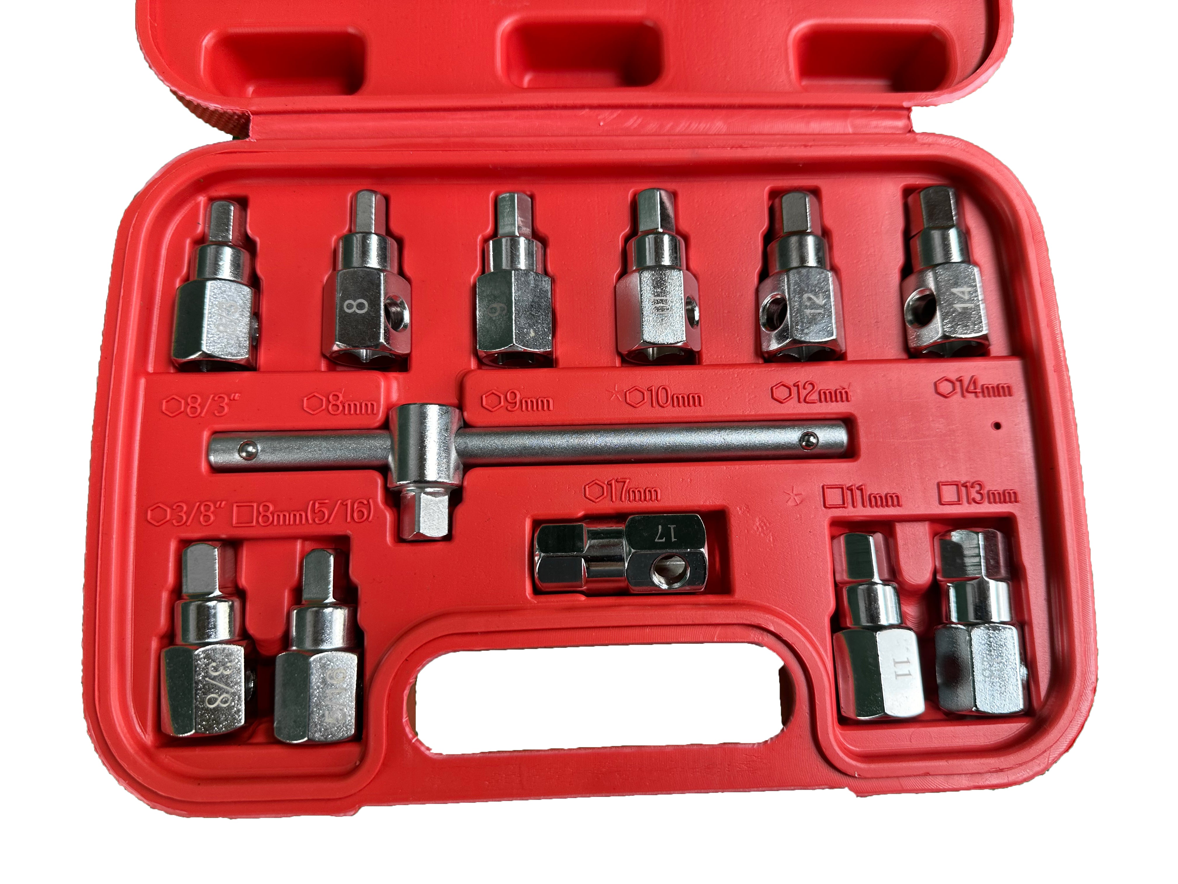 Trusa chei buson baie ulei 12 piese GEBO TOOLS
