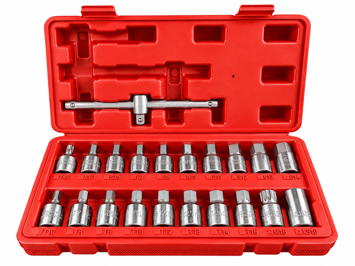 Trusa chei buson baie ulei 21 piese GEBO TOOLS