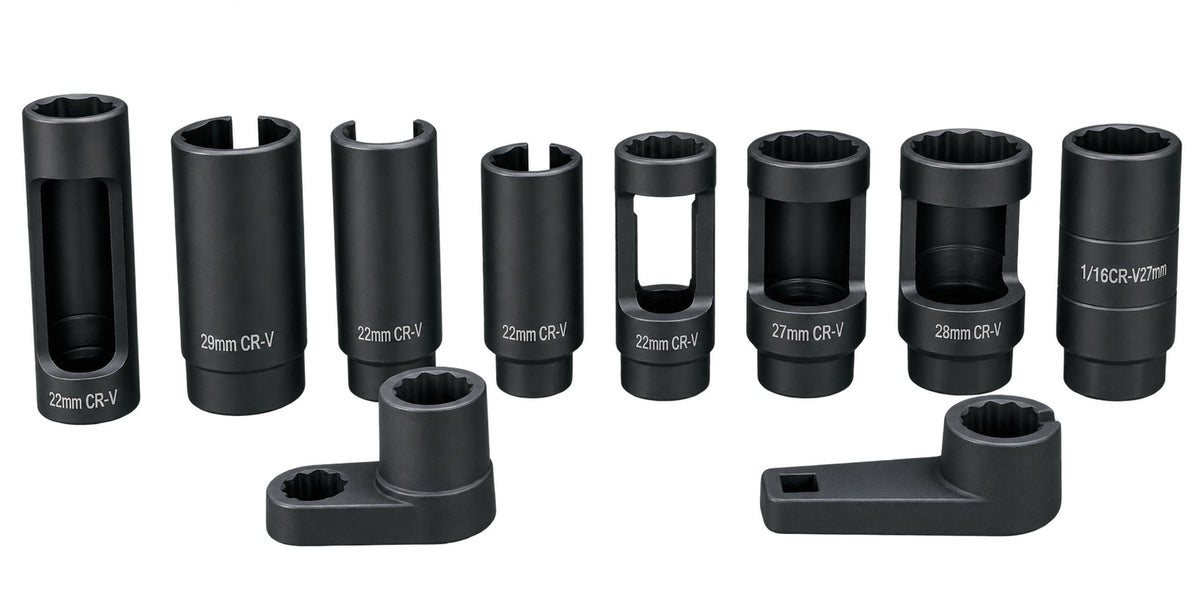 Trusa chei pentru sonda lambda 10 piese GEBO TOOLS