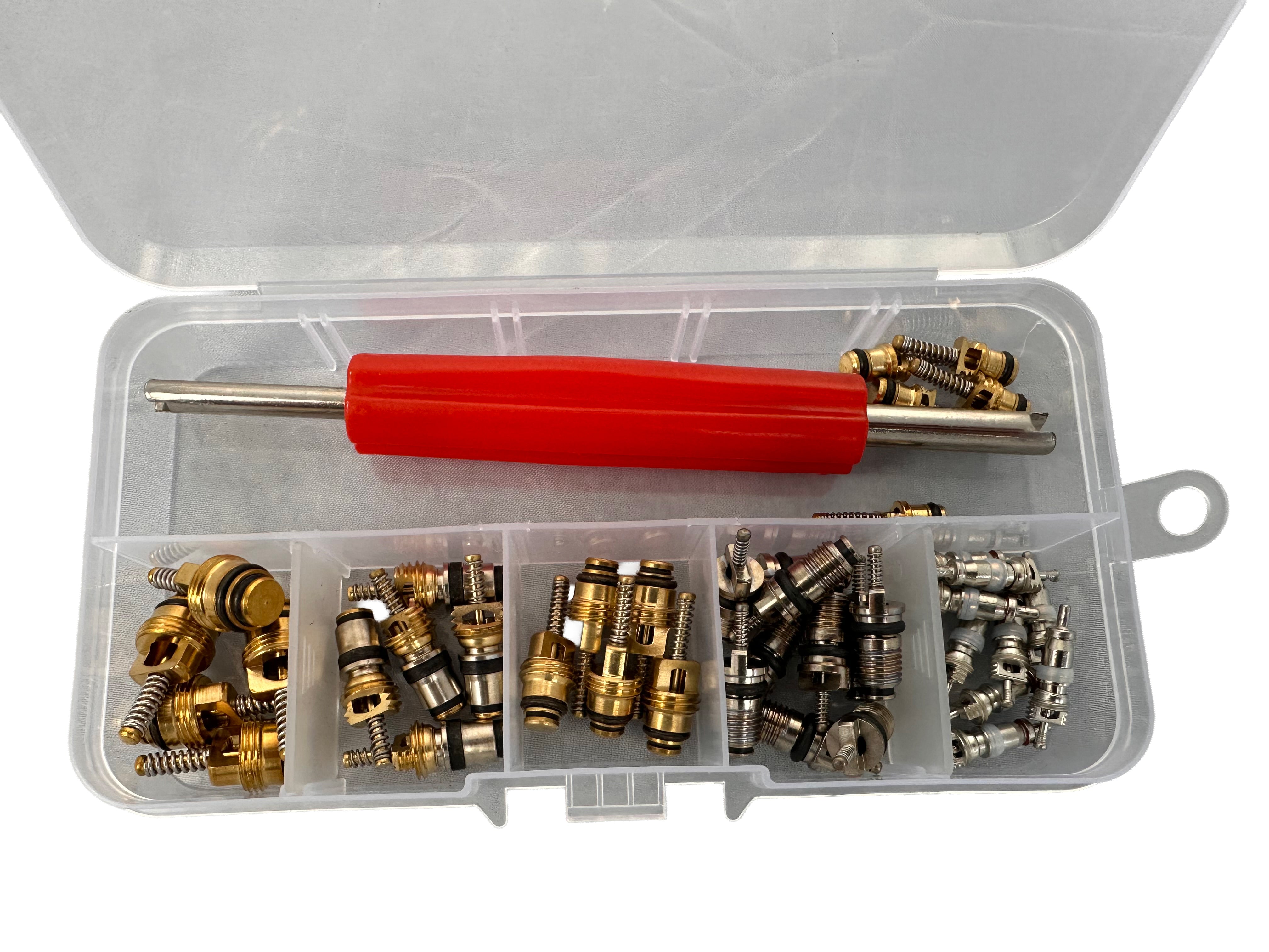 Trusa cu ventile clima 41 piese GEBO TOOLS