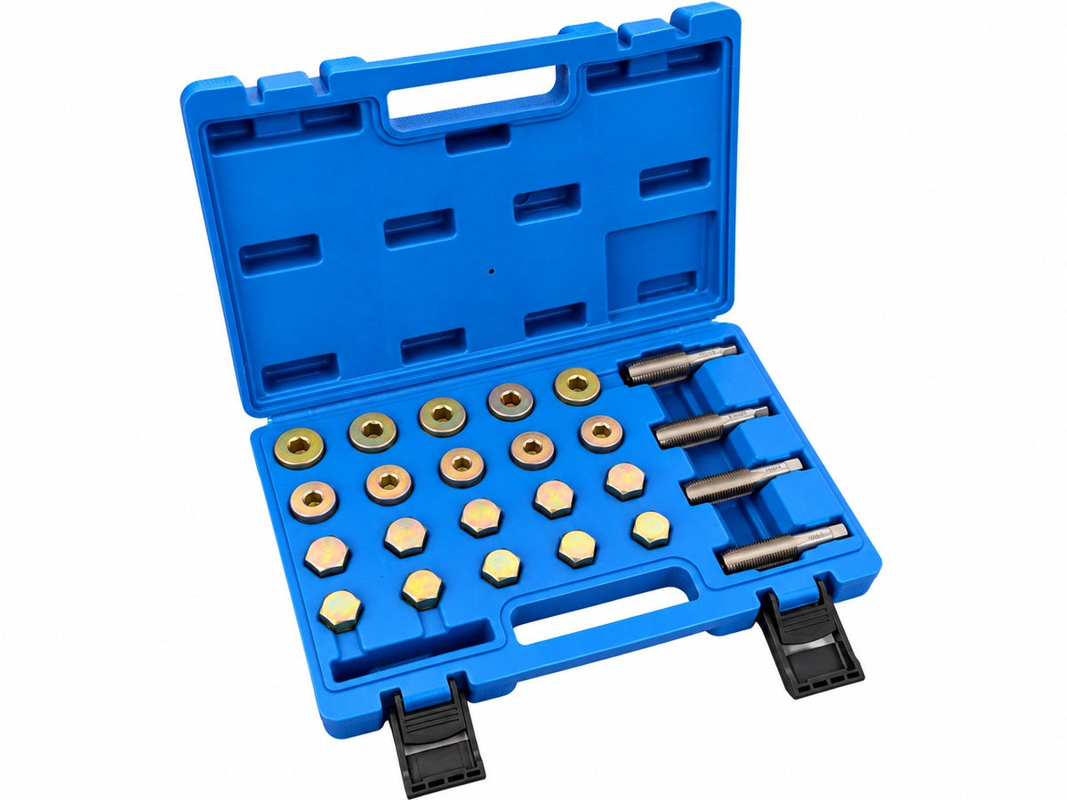 Trusa de reparat rectificat inlocuit filete buson baie de ulei m13-m15-m17-m20 GEBO TOOLS