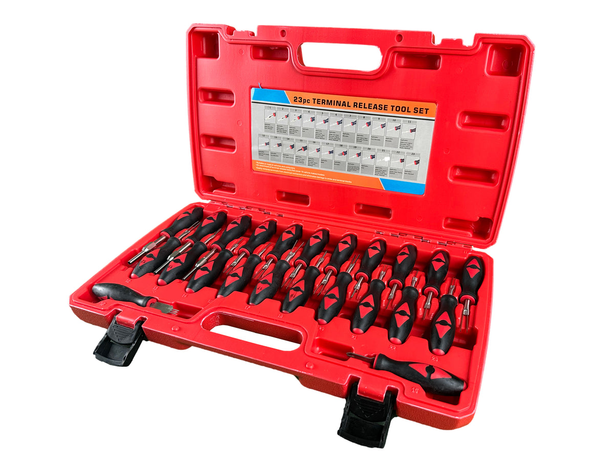 Trusa demontat pini terminale din prize si cuple electrice 23 piese GEBO TOOLS