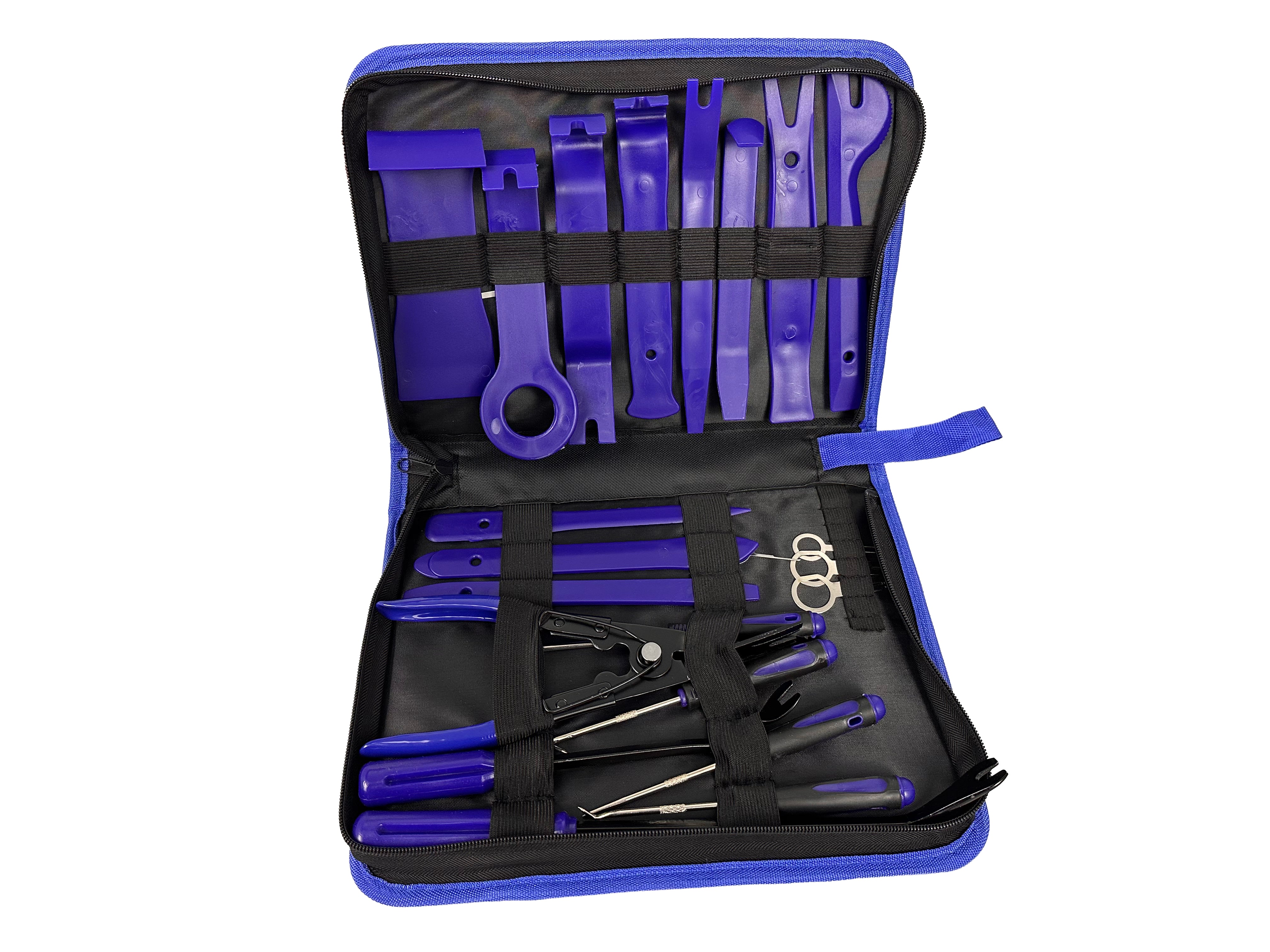 Trusa demontat radio si tapiterii cleme auto 23 piese GEBO TOOLS