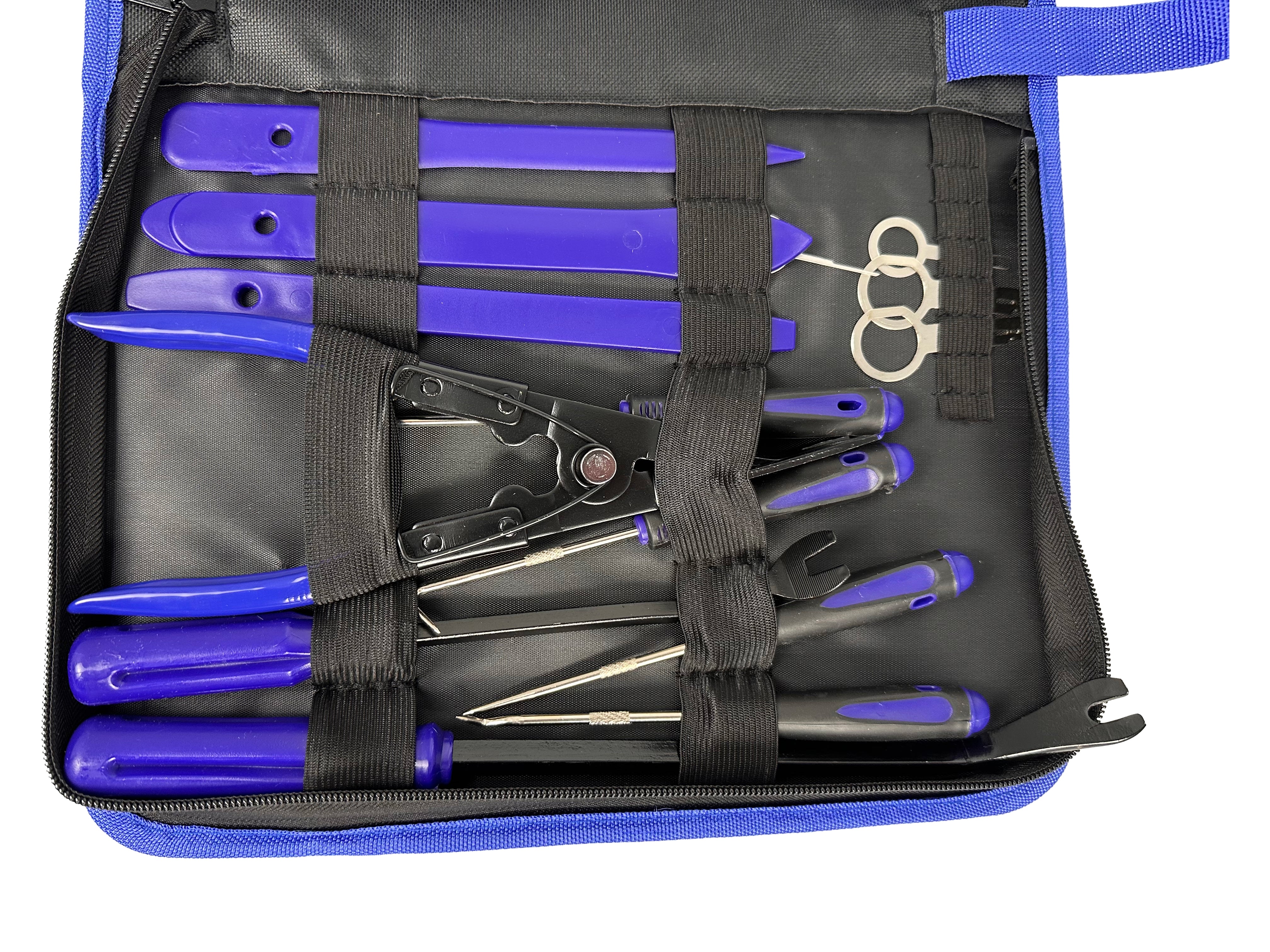 Trusa demontat radio si tapiterii cleme auto 23 piese GEBO TOOLS