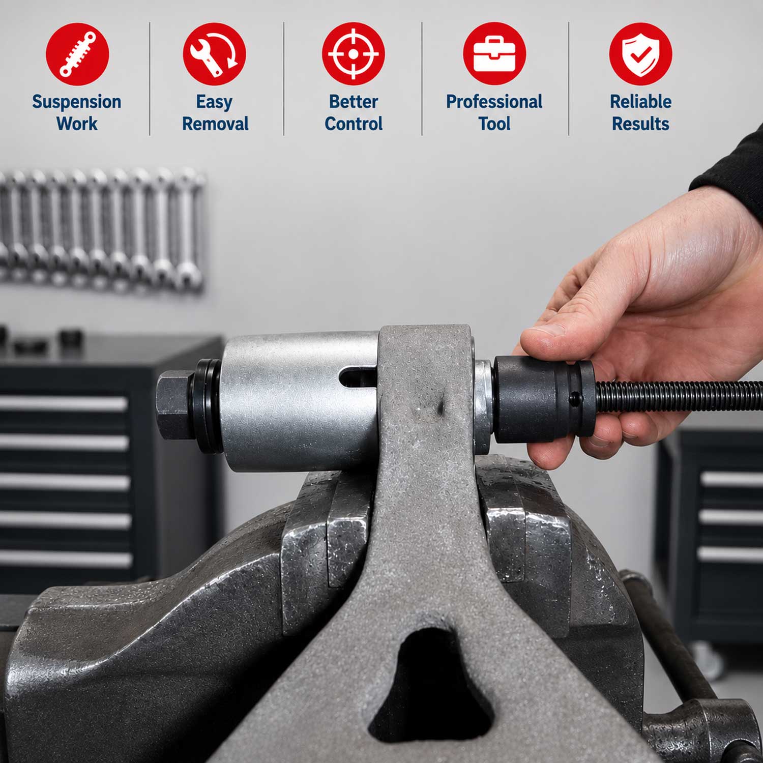 Trusa extractor rulmenti bucsi 27 piese GEBO TOOLS