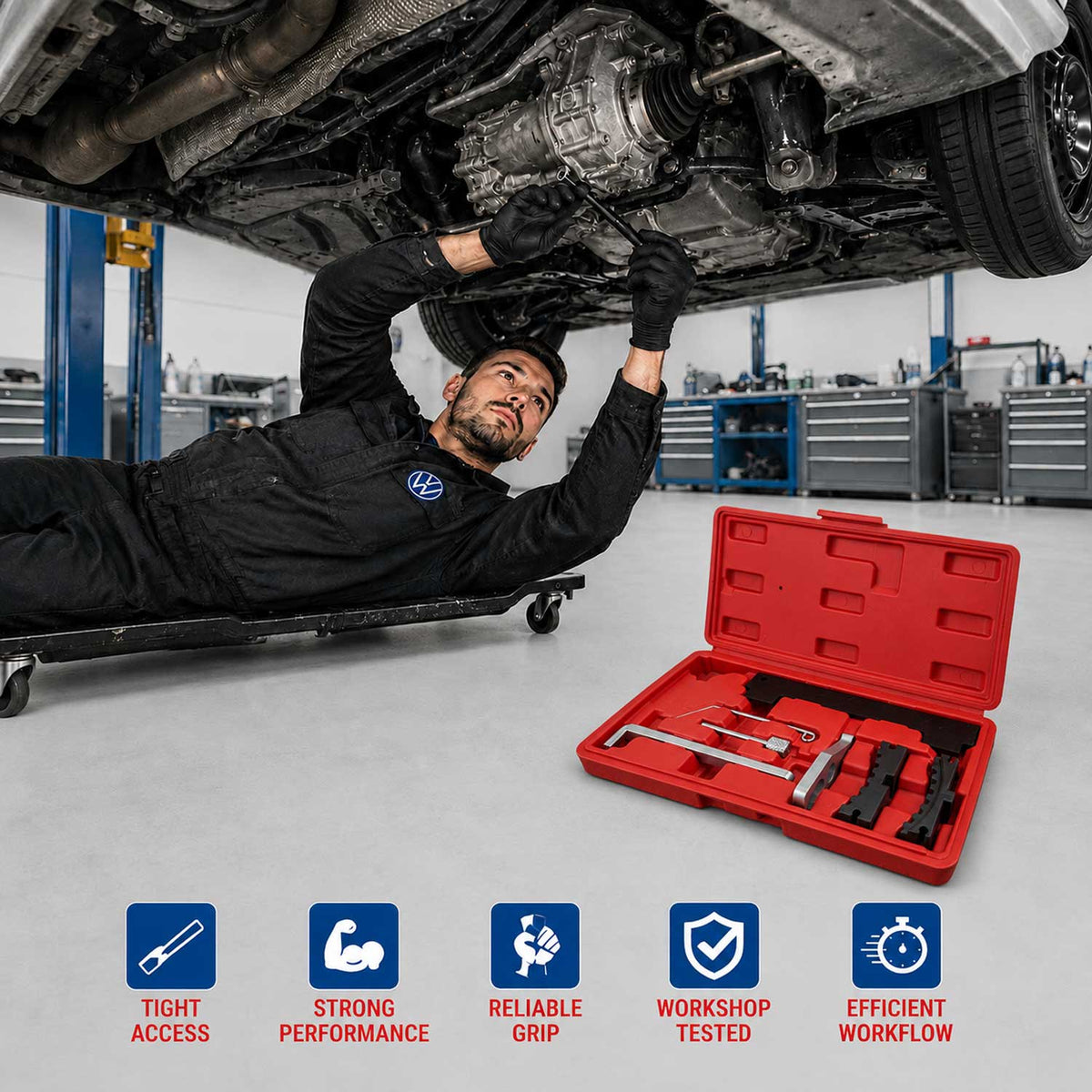 Trusa fixare distributie OPEL 1.6 1.8 16V GEBO TOOLS
