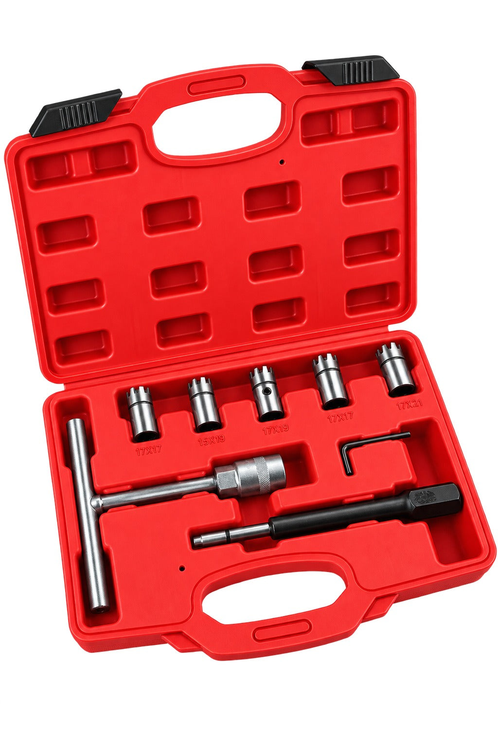 Trusa freze pentru curatat locas orificiu scaun injectoare 7 piese GEBO TOOLS