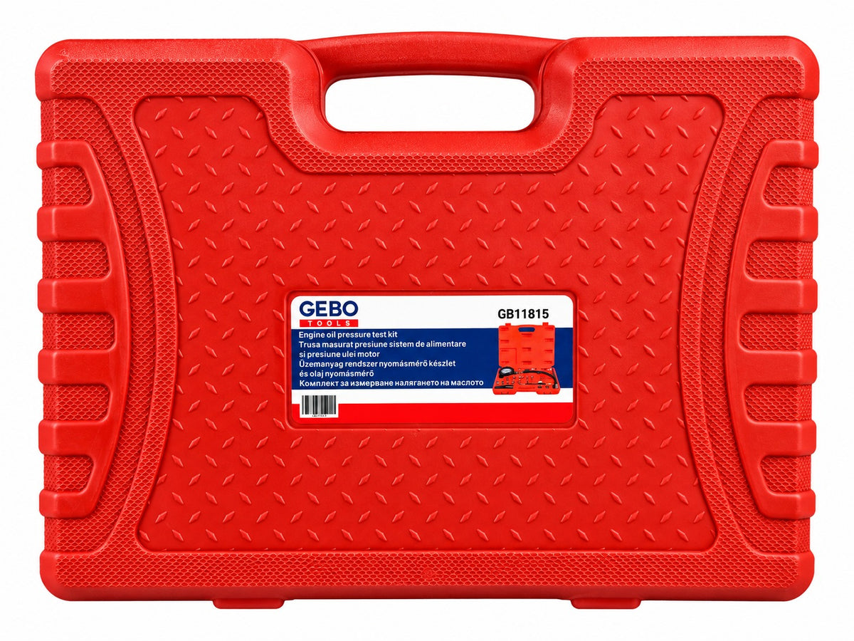 Trusa masurat presiune sistem de alimentare 21 piese GEBO TOOLS