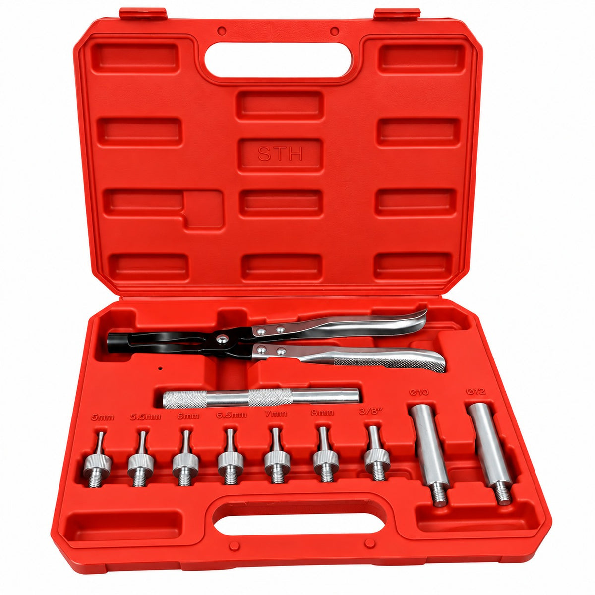 Trusa montat demontat simeringuri supape 11 piese GEBO TOOLS