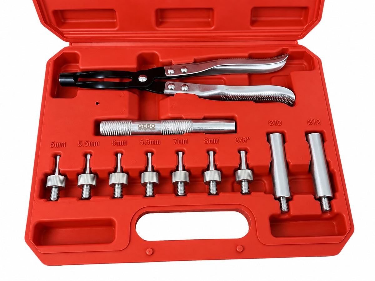 Trusa montat demontat simeringuri supape 11 piese GEBO TOOLS